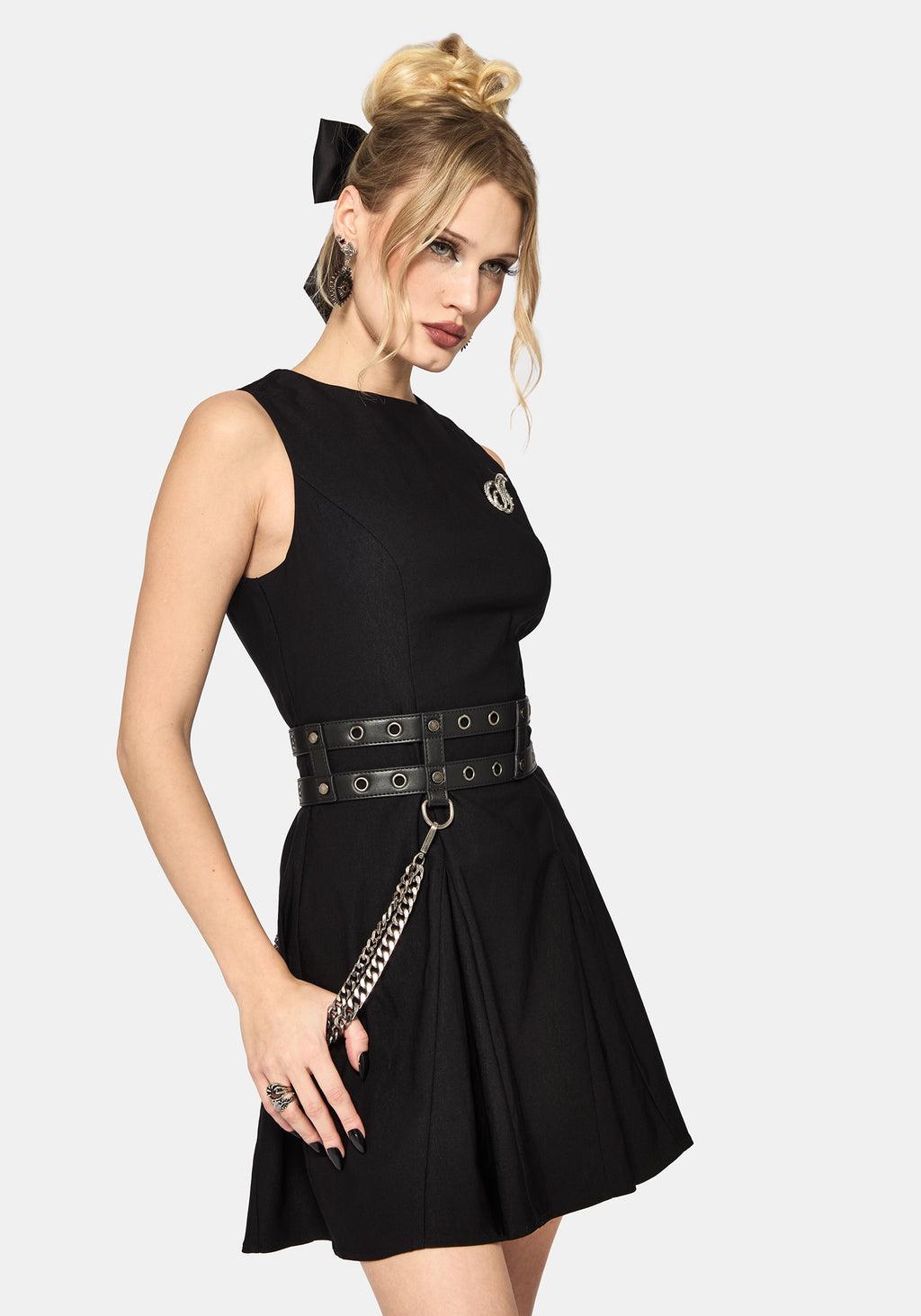 Kryne Eyelet Double Buckle Belt Product Image