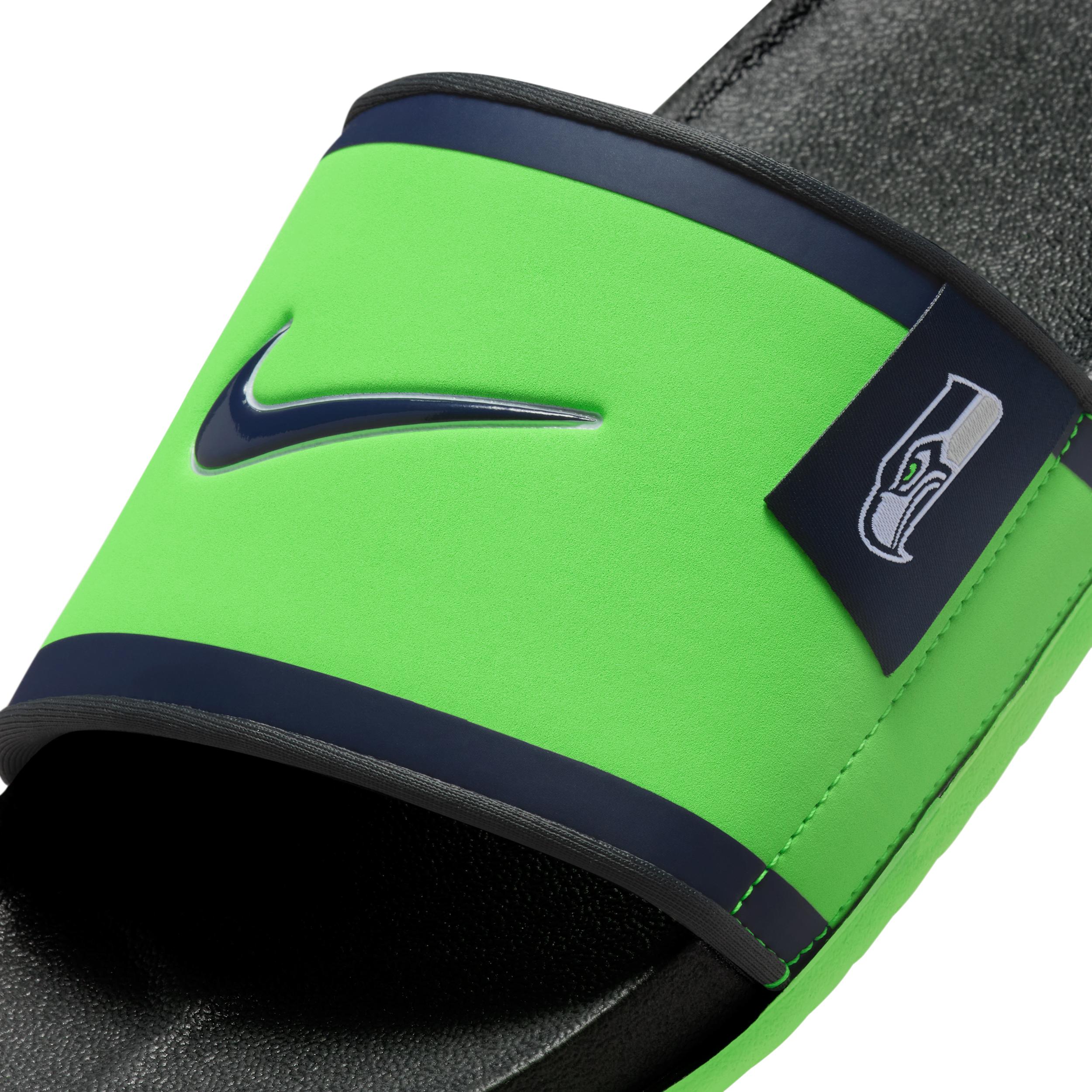 Nike Mens Offcourt (Seattle Seahawks) Offcourt Slides | FN4466-300 Product Image