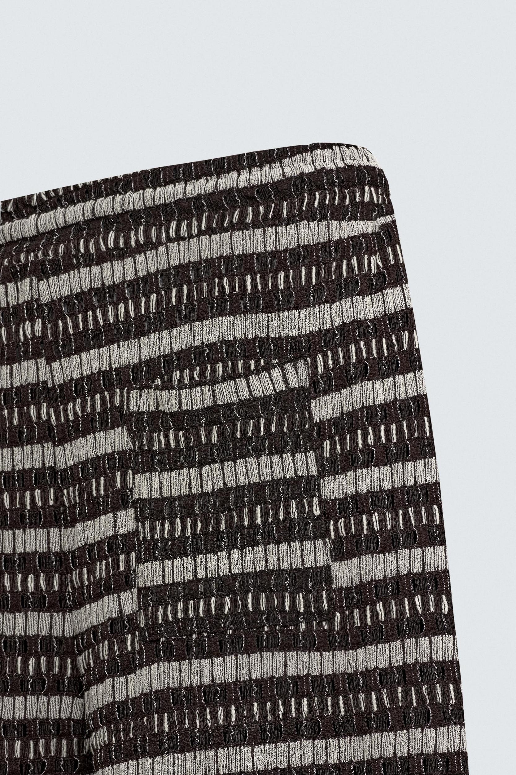 JACQUARD KNIT PANTS Product Image