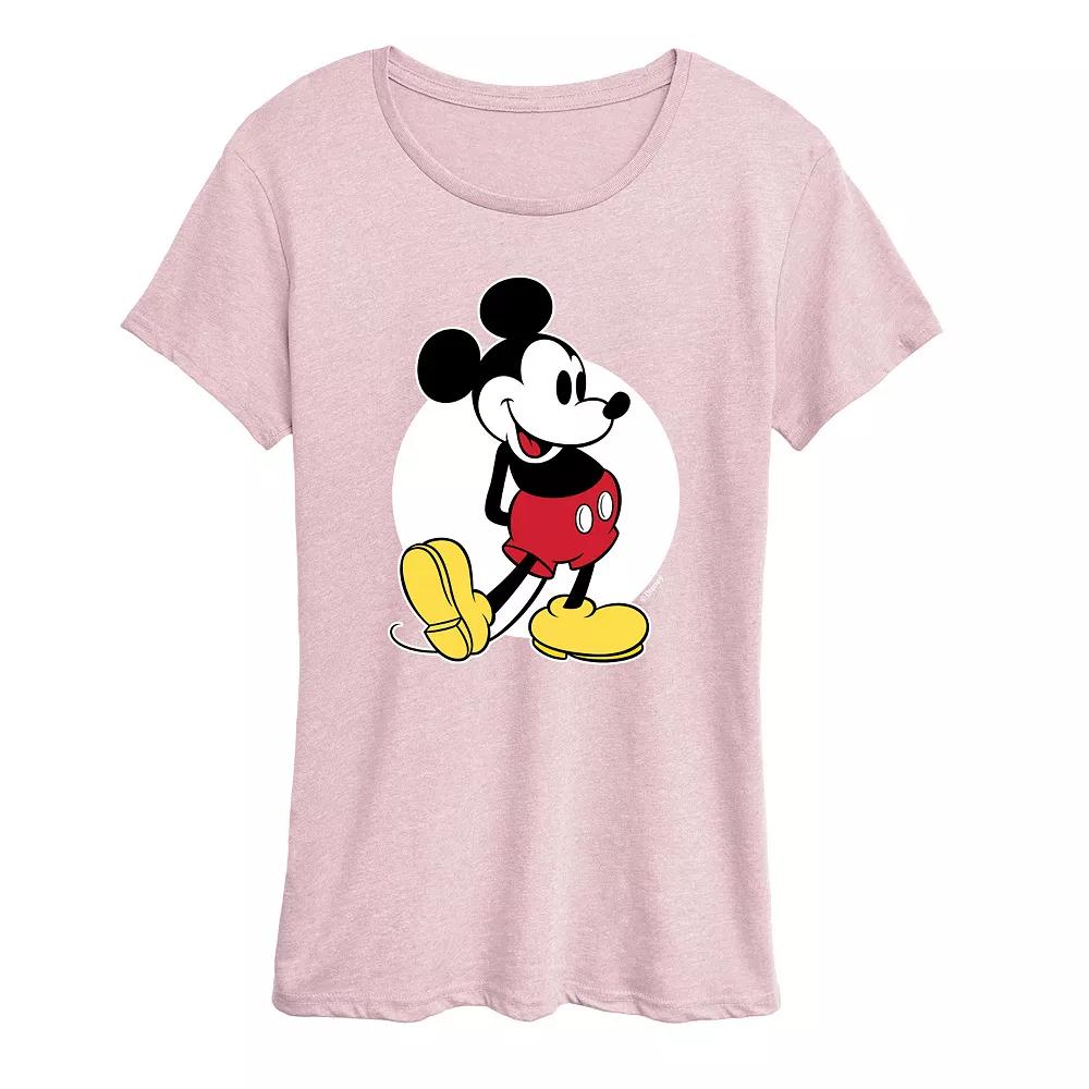 Disney's Mickey Mouse Women's Classic Graphic Tee,  Product Image