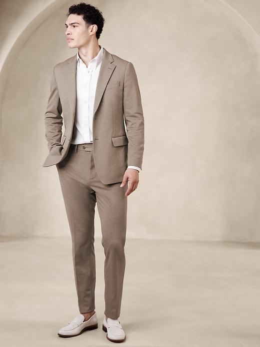 Tailored-Fit Knit Suit Trouser Product Image