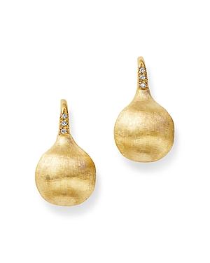 Marco Bicego 18K Yellow Gold Africa Constellation Medium Diamond Drop Earrings Product Image