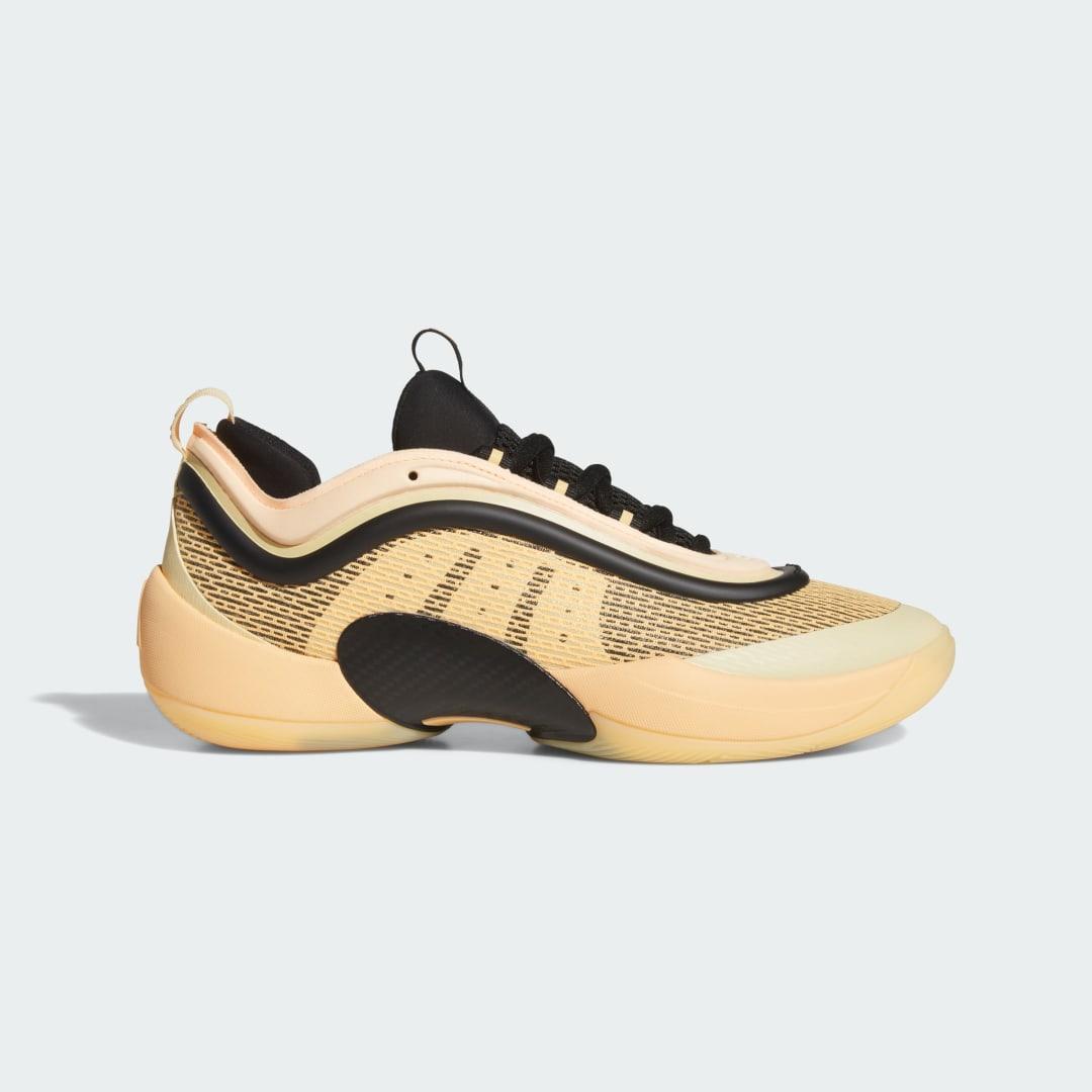 adidas Mens Donovan Mitchell adidas D.O.N. Issue 6 - Mens Basketball Shoes Orange Tint/Acid Orange/Black Product Image