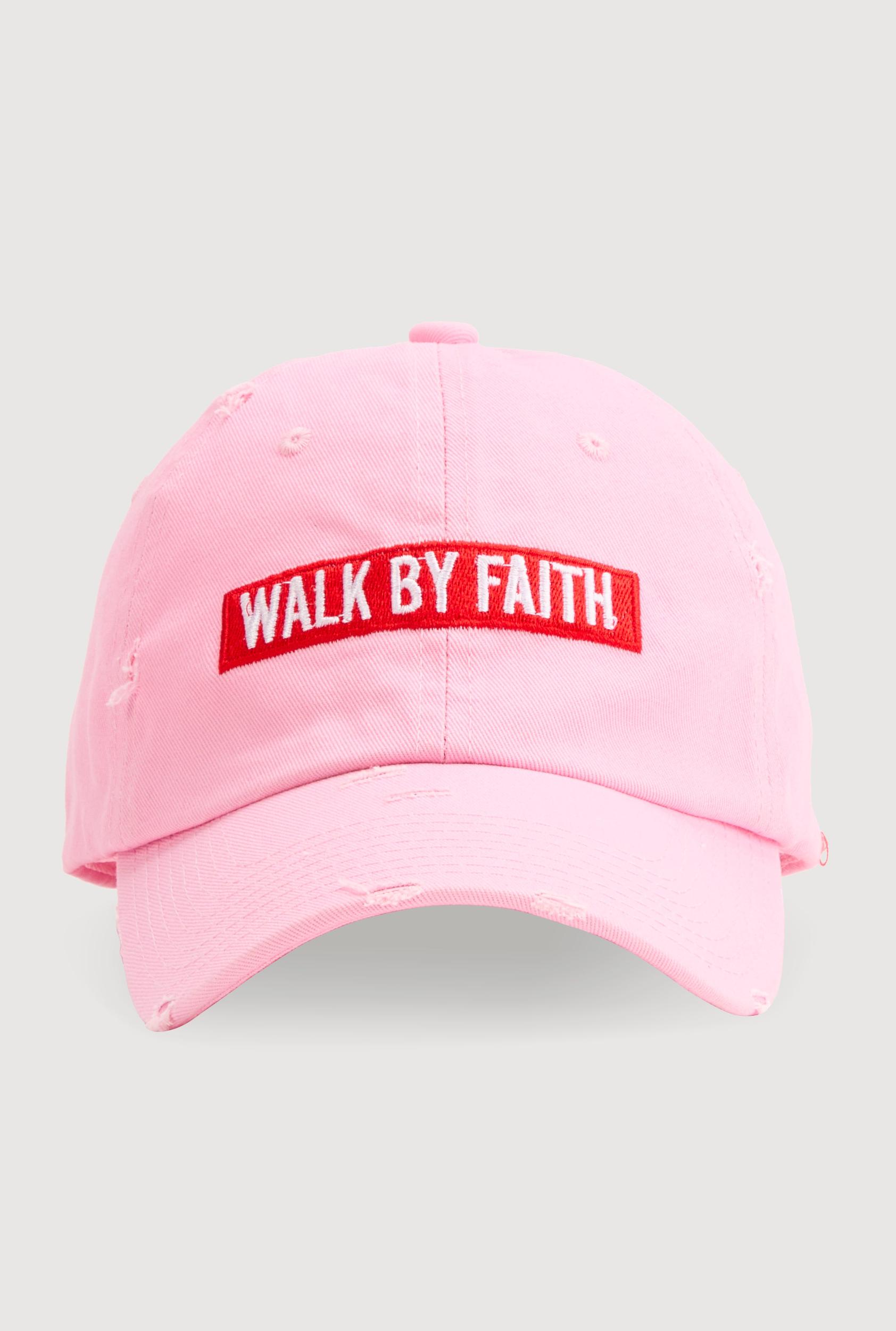 Walk By Faith Graphic Baseball Hat Female Product Image