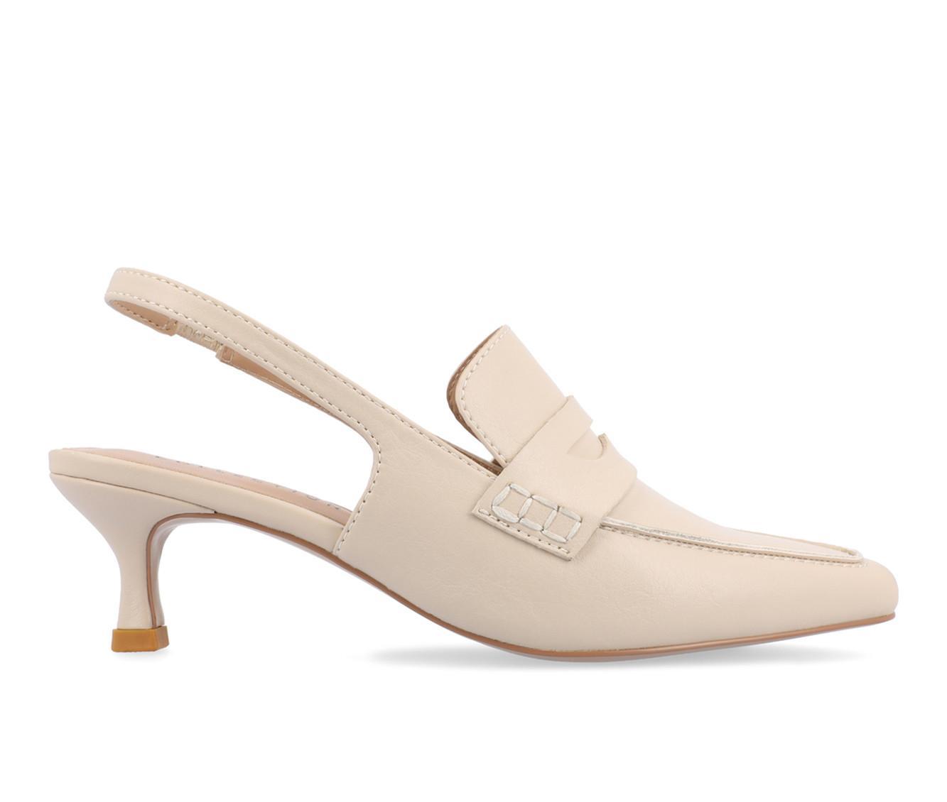 Women's Journee Collection Amory Slingback Loafer Pumps Product Image