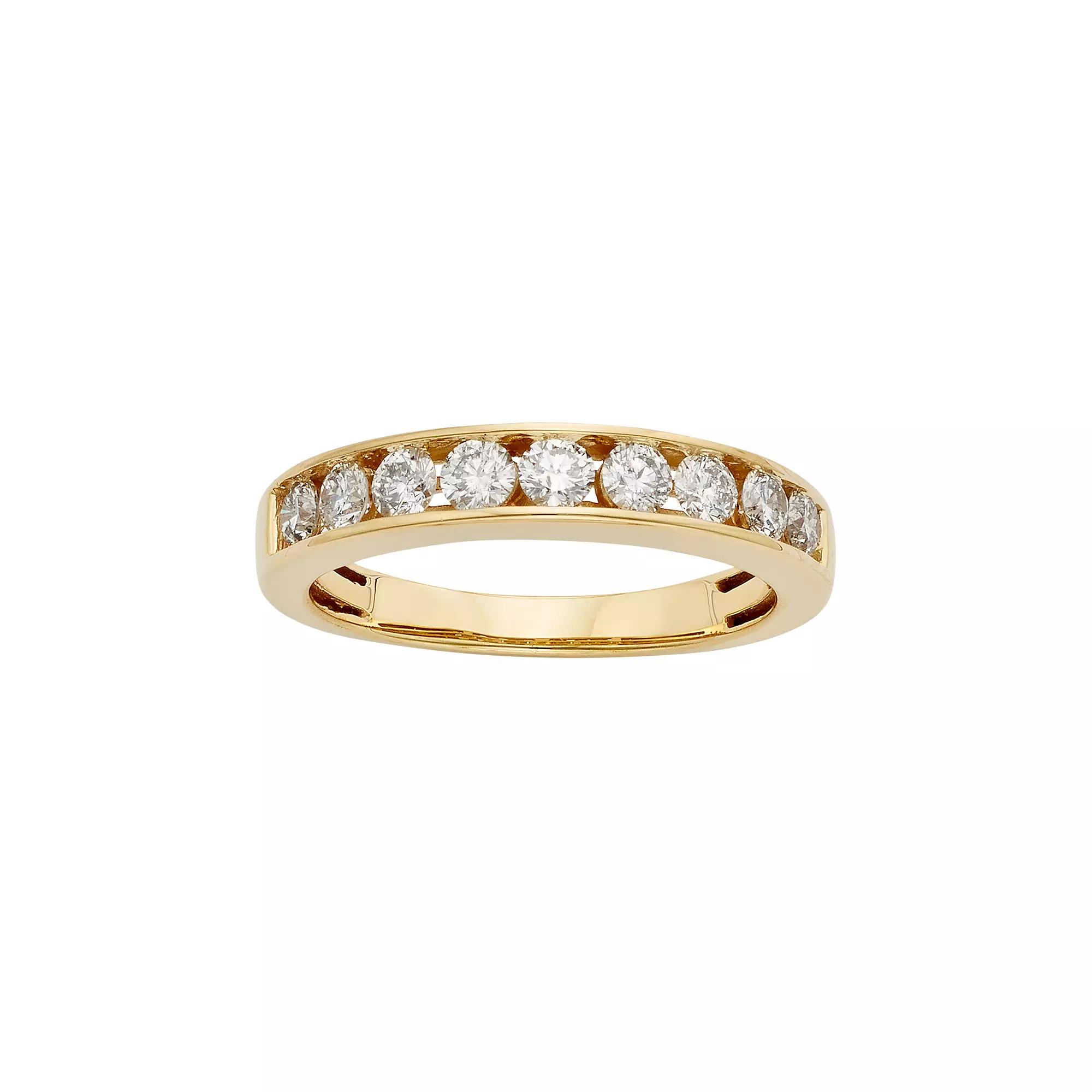 The Regal Collection IGL Certified Diamond Wedding Ring in 14k Gold (3/4 Carat T.W.), Women's, Size: 8, White Product Image