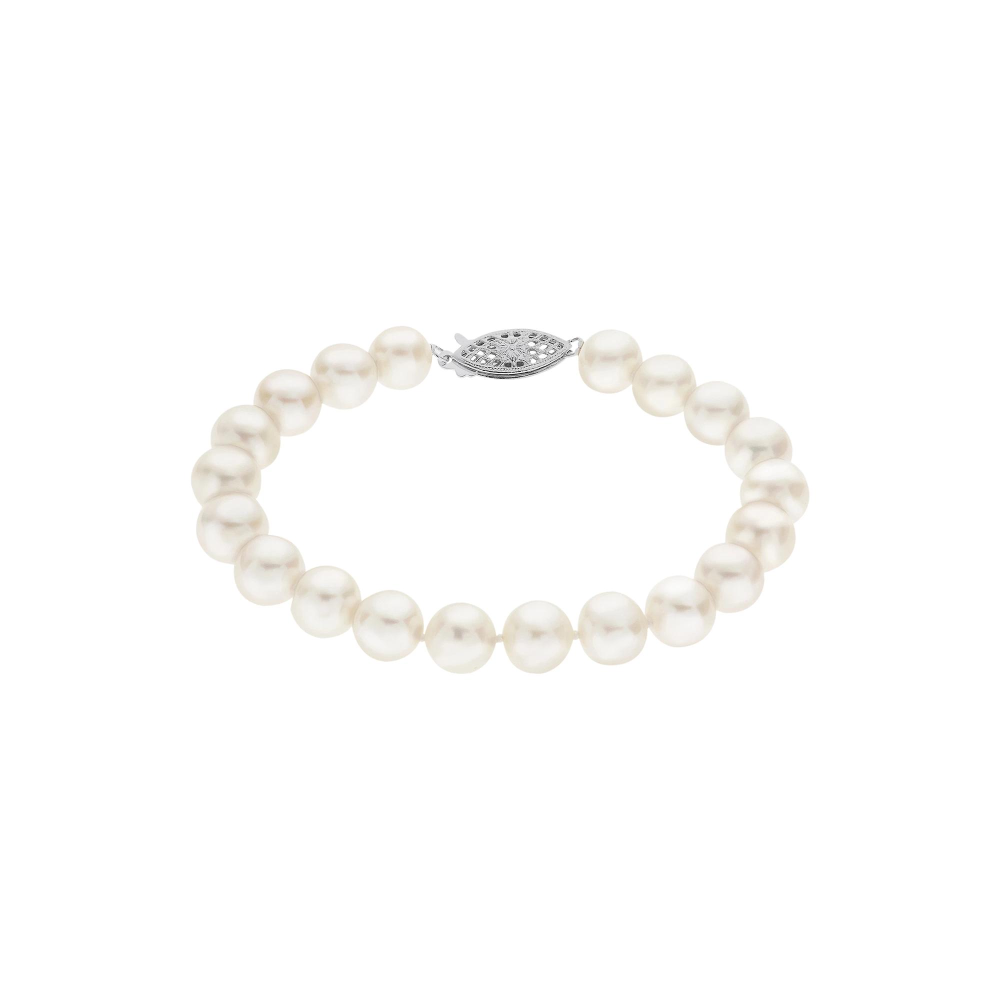 PearLustre by Imperial 8-8.5 mm Freshwater Cultured Pearl Bracelet - 8 in., Women's,  Product Image