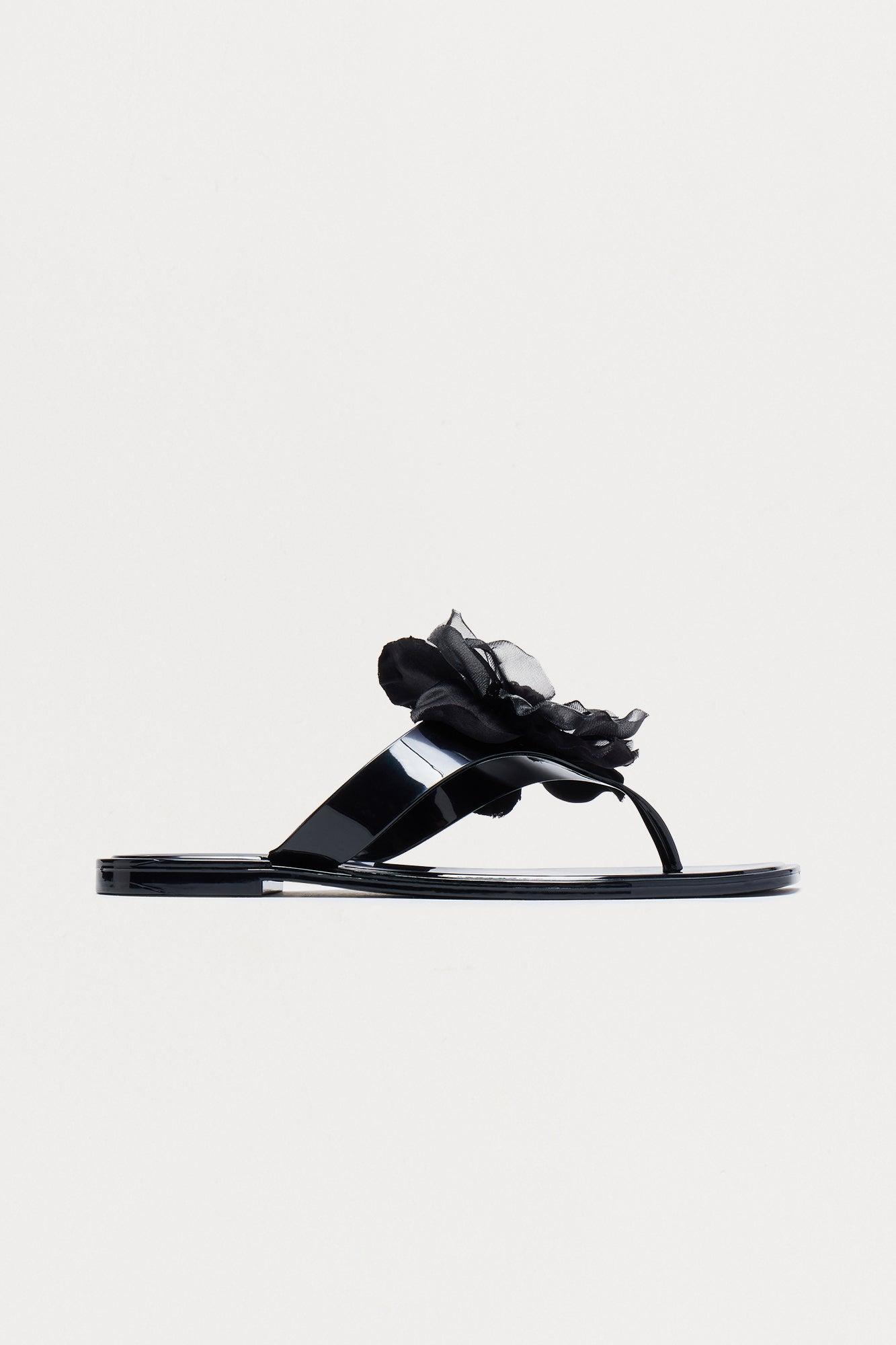 Honey Bee Sandals - Black Product Image