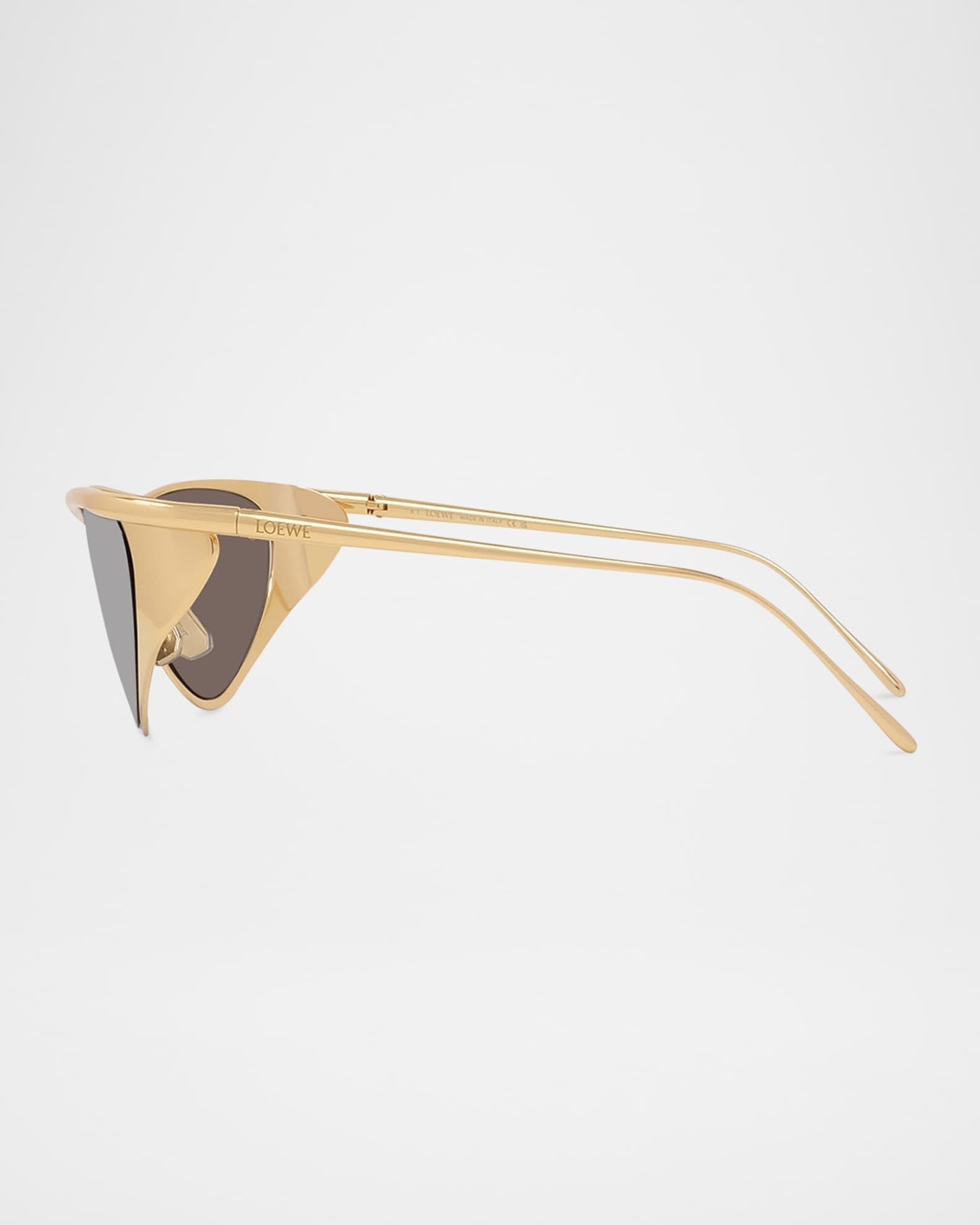 Signature Metal & Nylon Shield Sunglasses Product Image