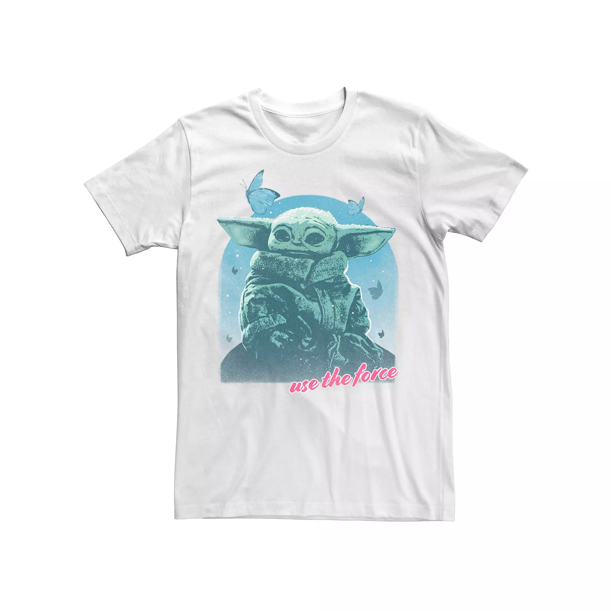 Men's Star Wars: The Mandalorian Grogu Use The Force R14 Tee,  Product Image