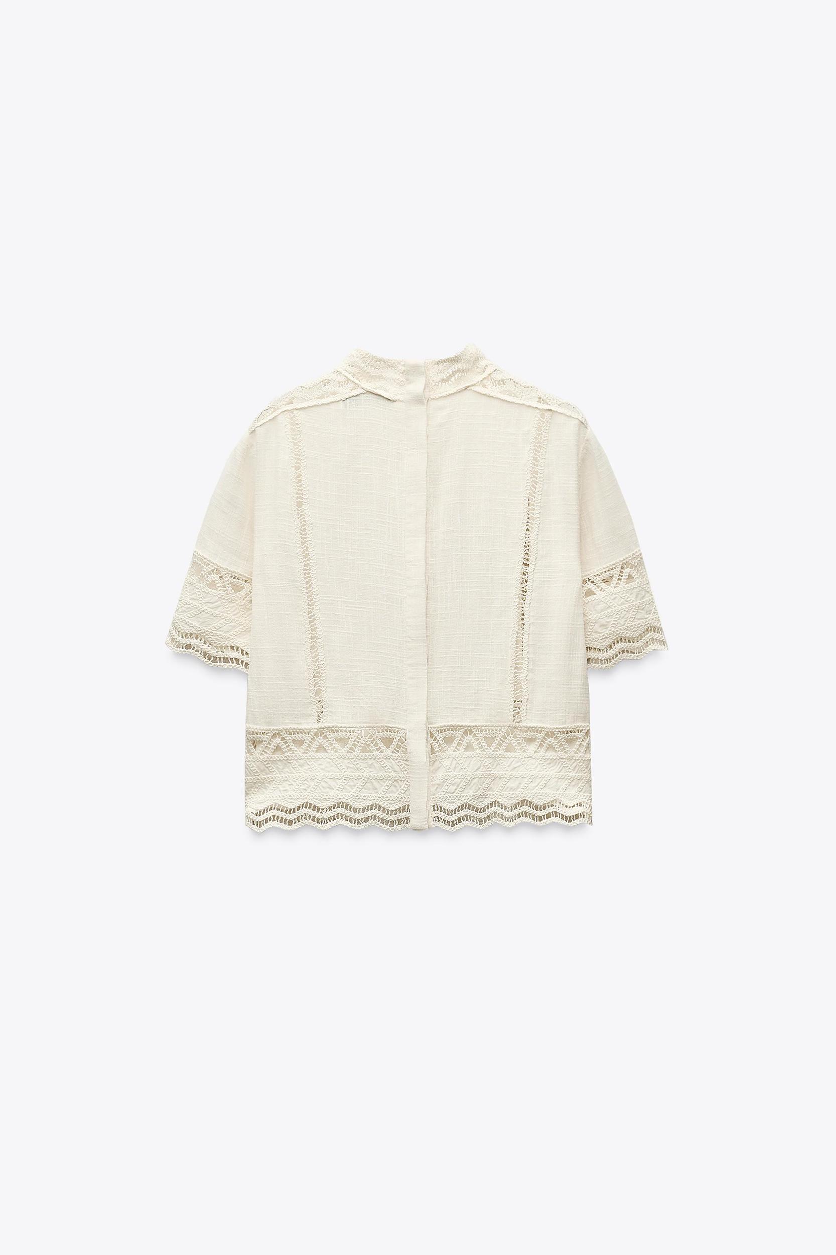 CROCHET SHIRT ZW COLLECTION Product Image