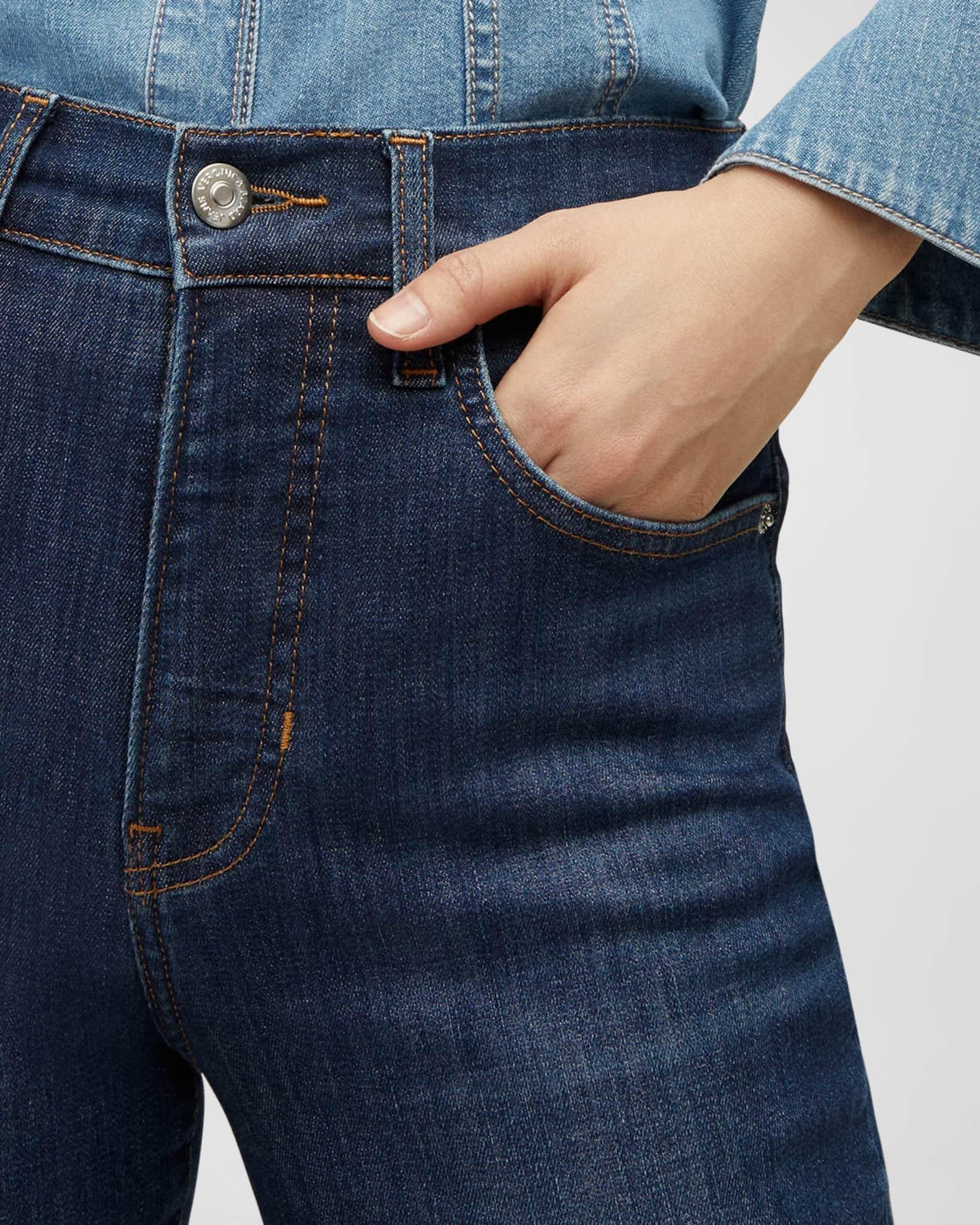 Carly Kick Flare Ankle Jeans Product Image