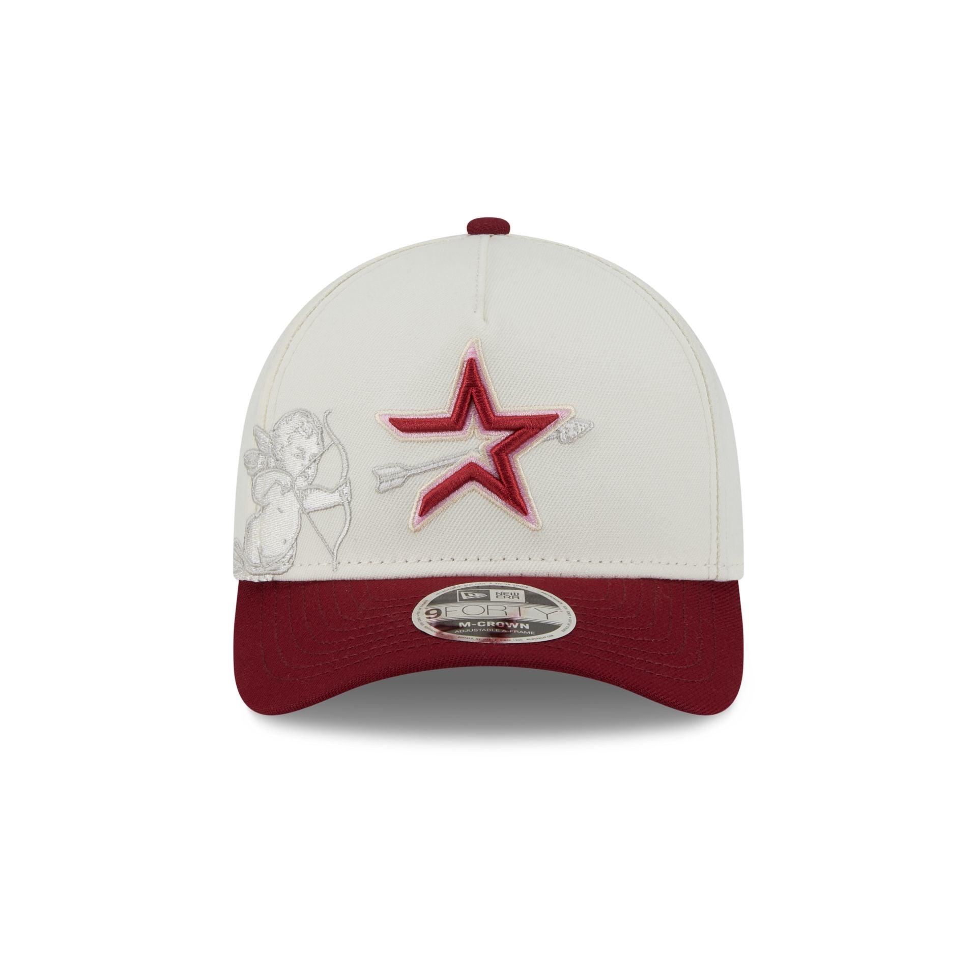 Houston Astros Cherub 9FORTY M-Crown A-Frame Snapback Hat Male Product Image