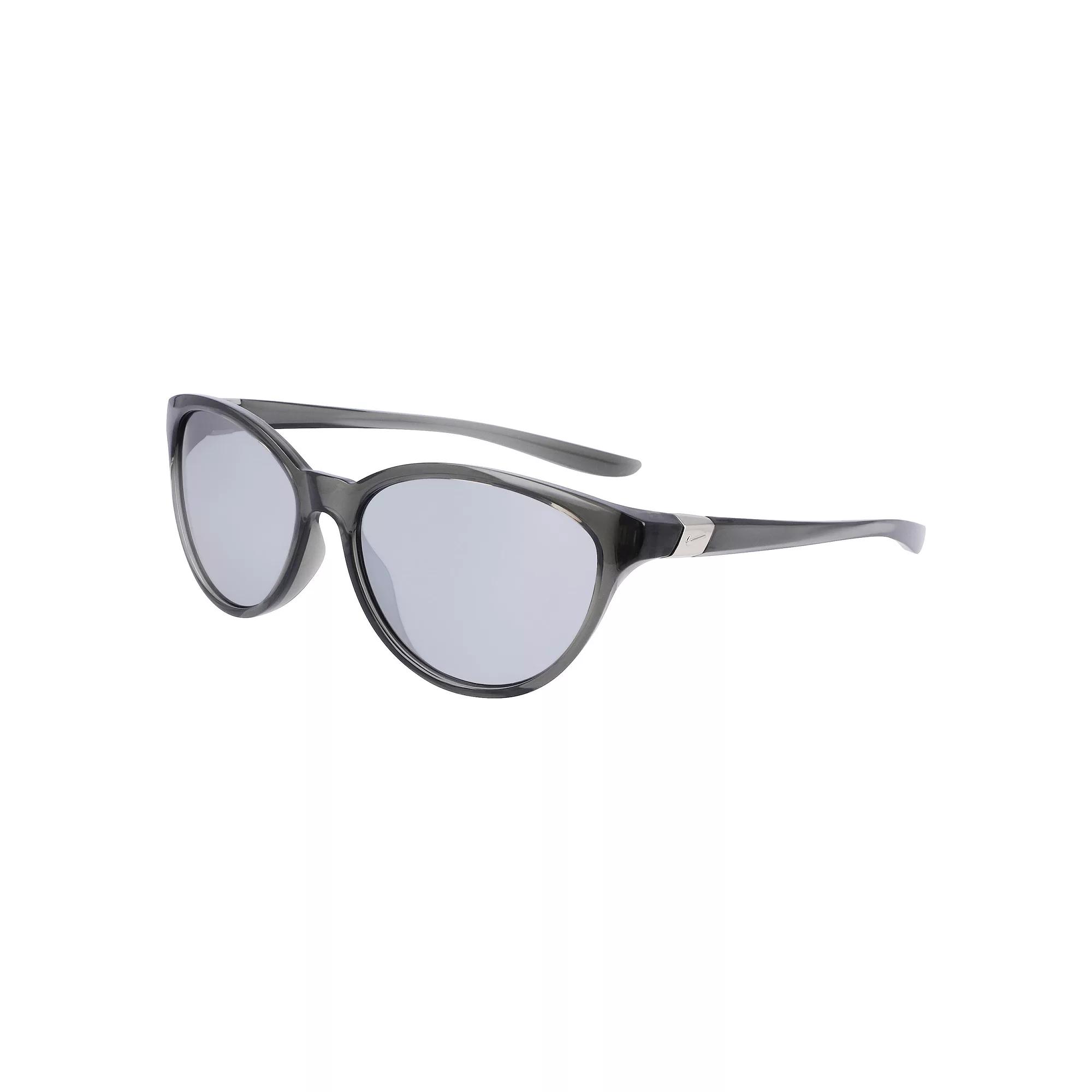 Women's Nike City Persona 57mm Cat Eye Sunglasses, Grey Silver Product Image