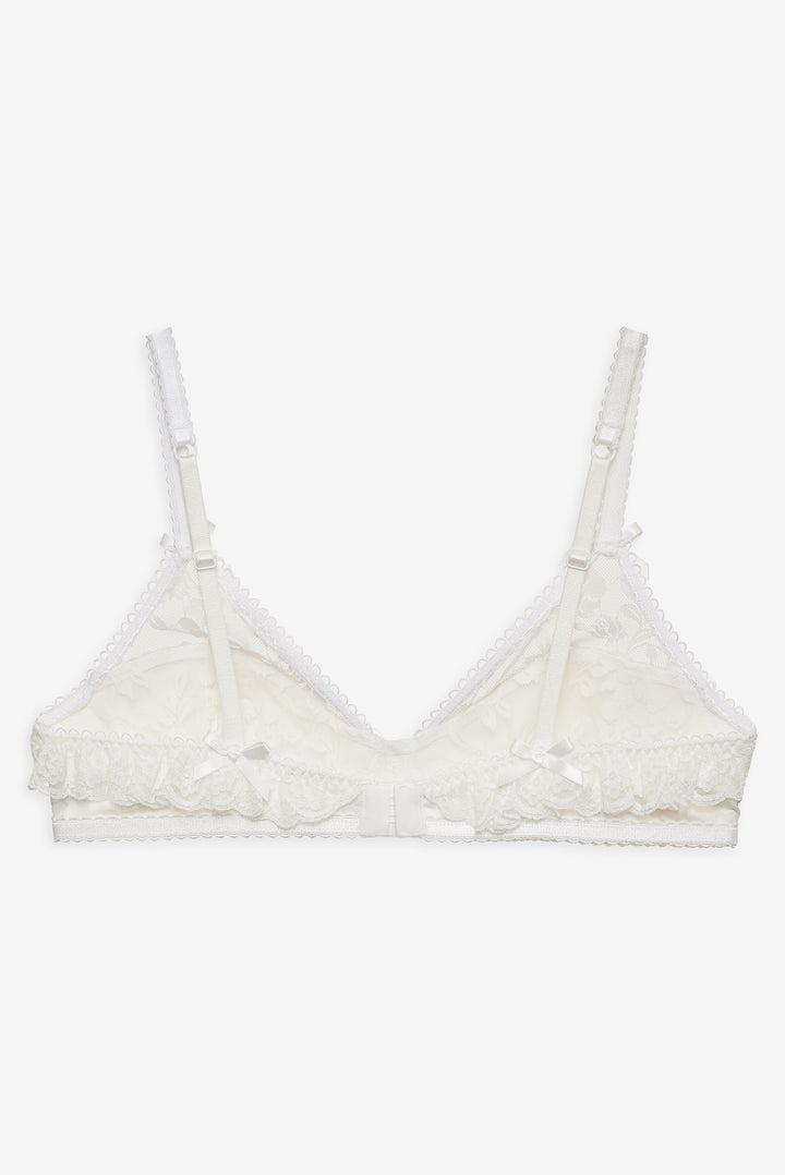 Lana Bralette — White Product Image