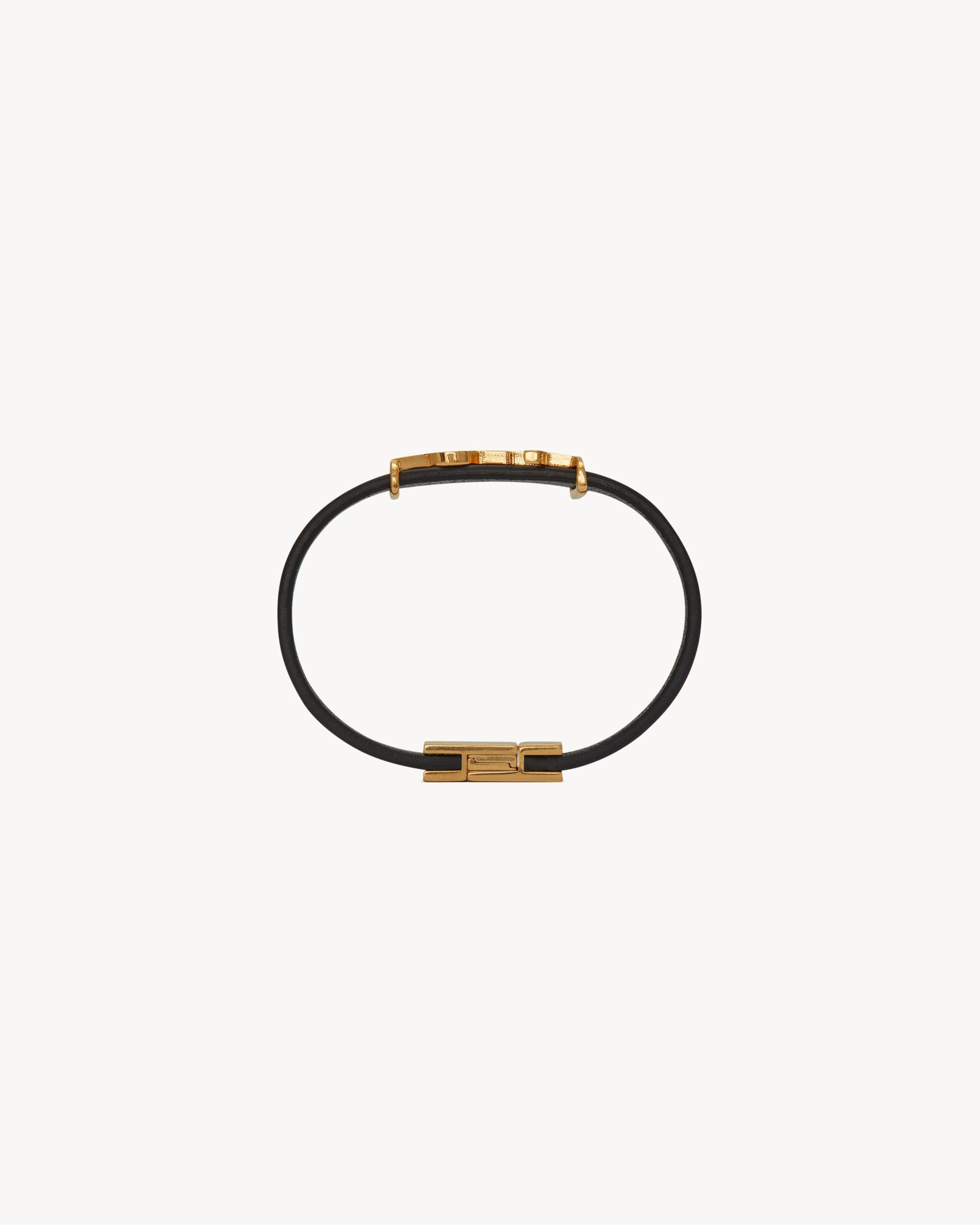 CASSANDRE bracelet in leather Product Image