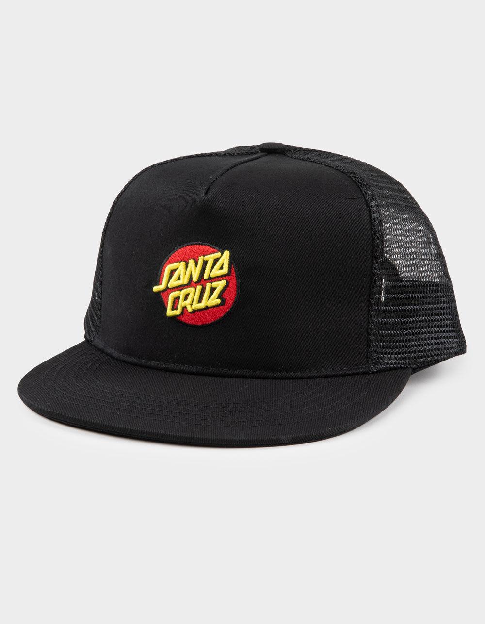 SANTA CRUZ Embroidered Structured Trucker Hat - GREEN COMBO Product Image