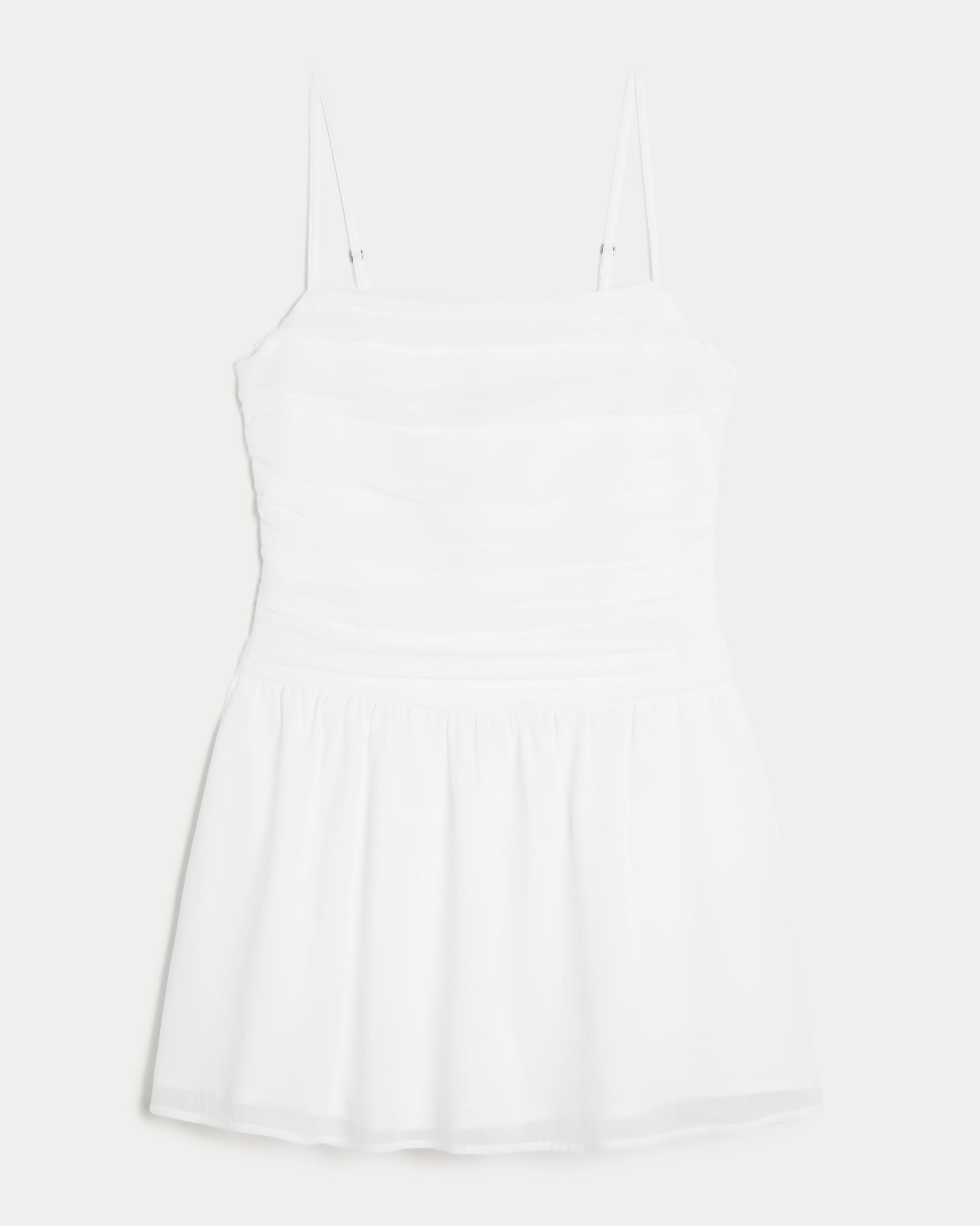 Chiffon Skort Dress Product Image