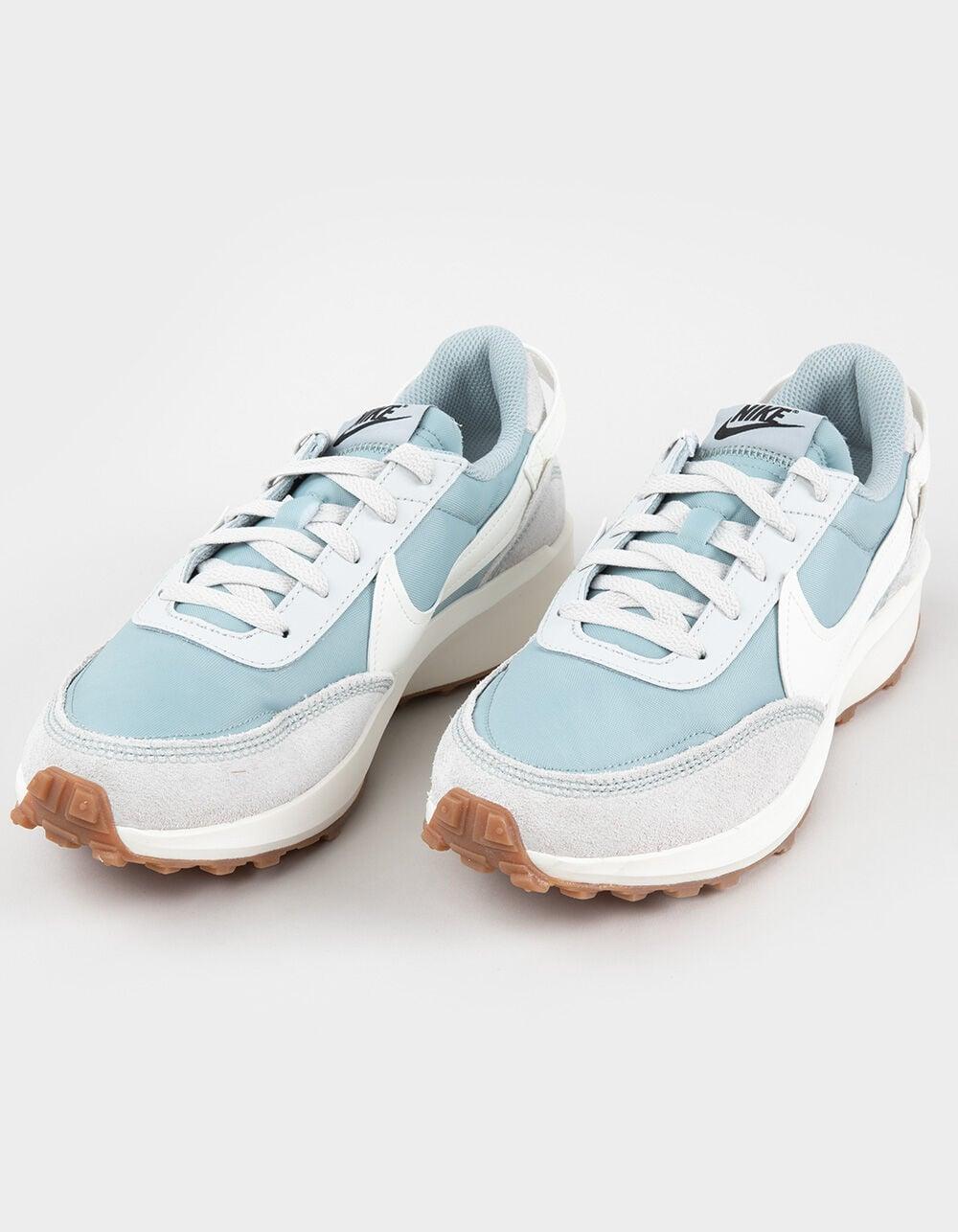 NIKE Waffle Debut Womens Shoes - TEAL GREEN Product Image