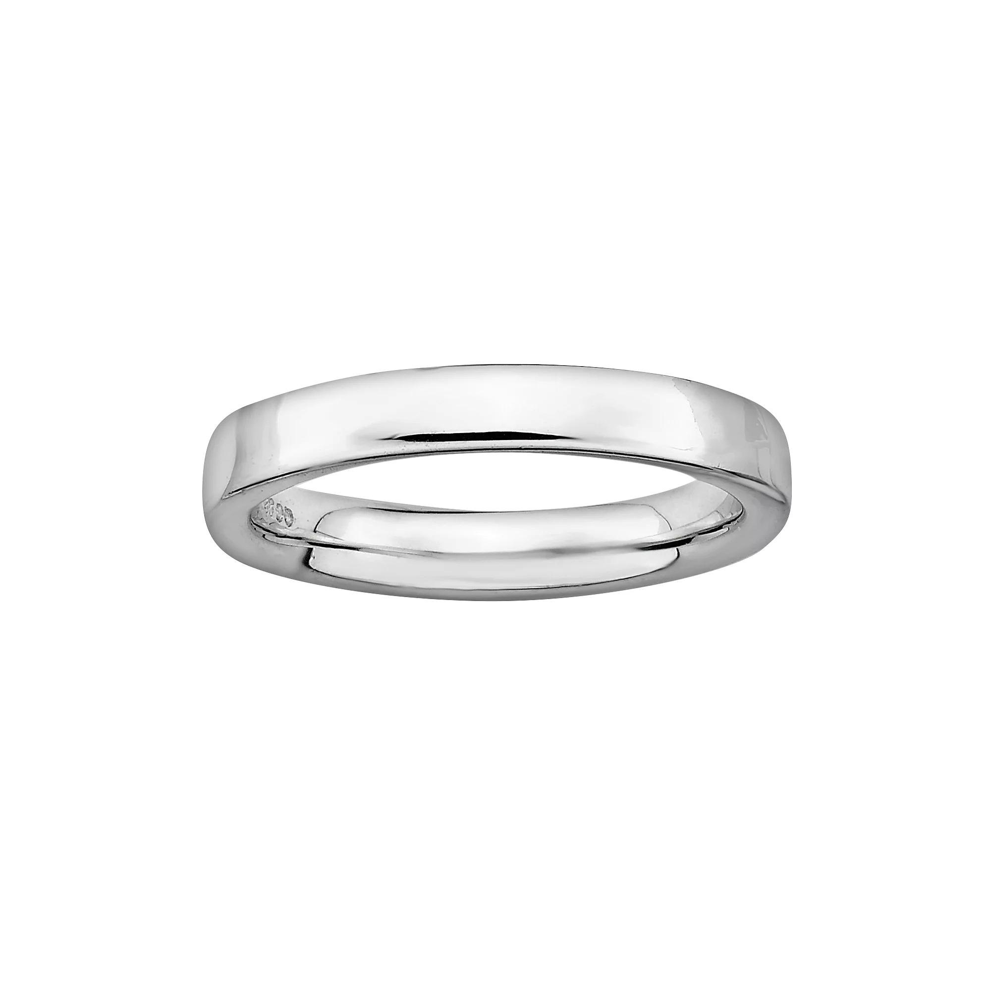 Stacks & Stones Sterling Silver Stack Ring, Women's, Size: 6 Product Image