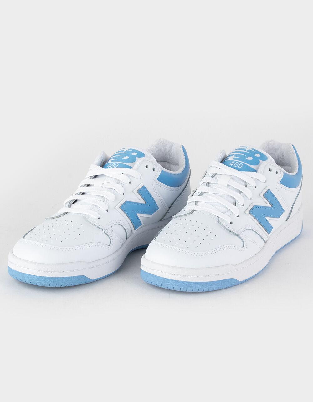 NEW BALANCE 480 Shoes - WHITE/BLUE Product Image