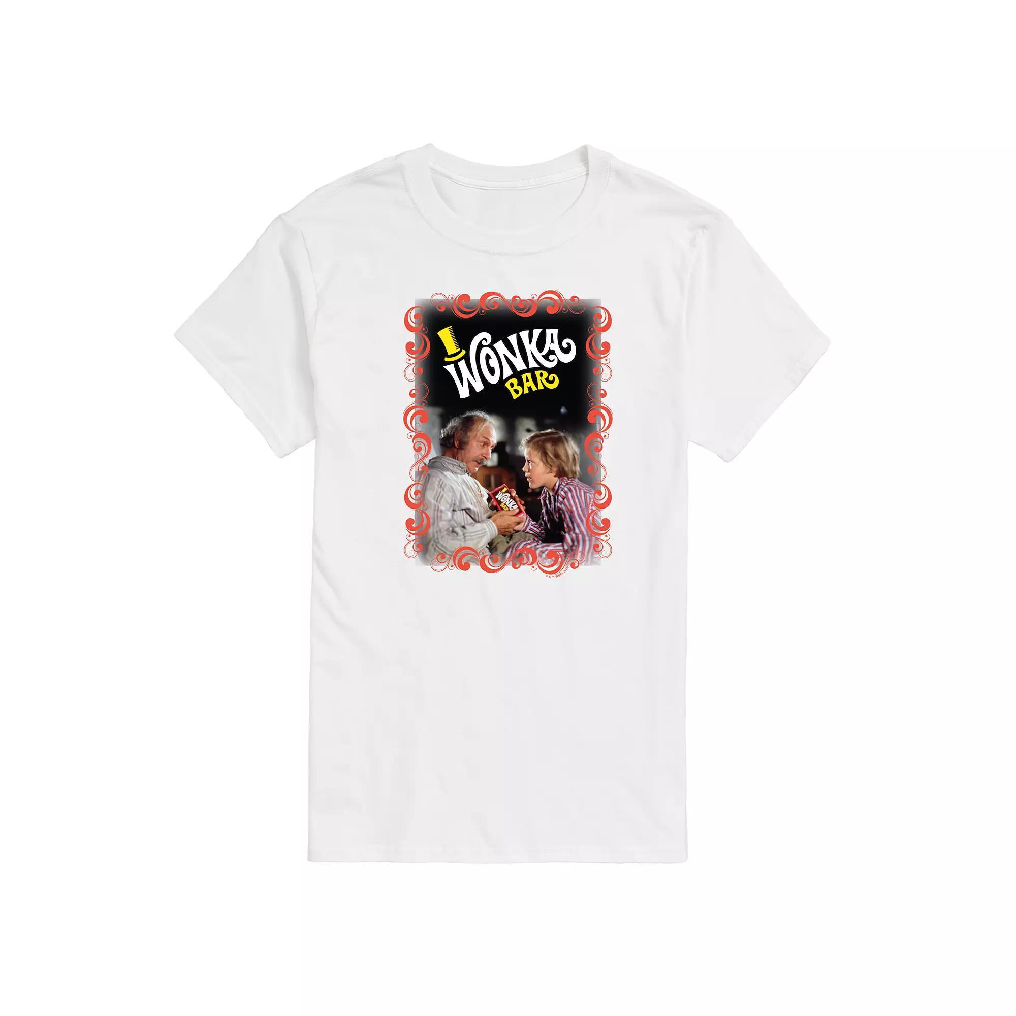Men's Willy Wonka Charlie Grandpa Joe Graphic Tee,  Product Image