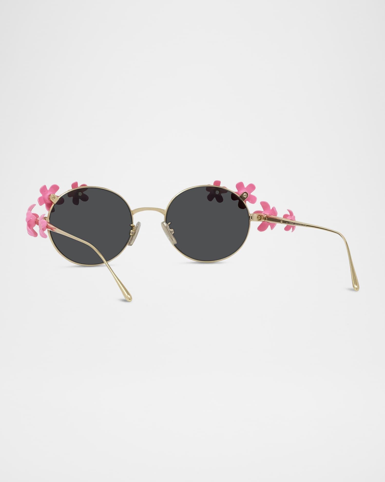Signature Floral Metal Sunglasses Product Image