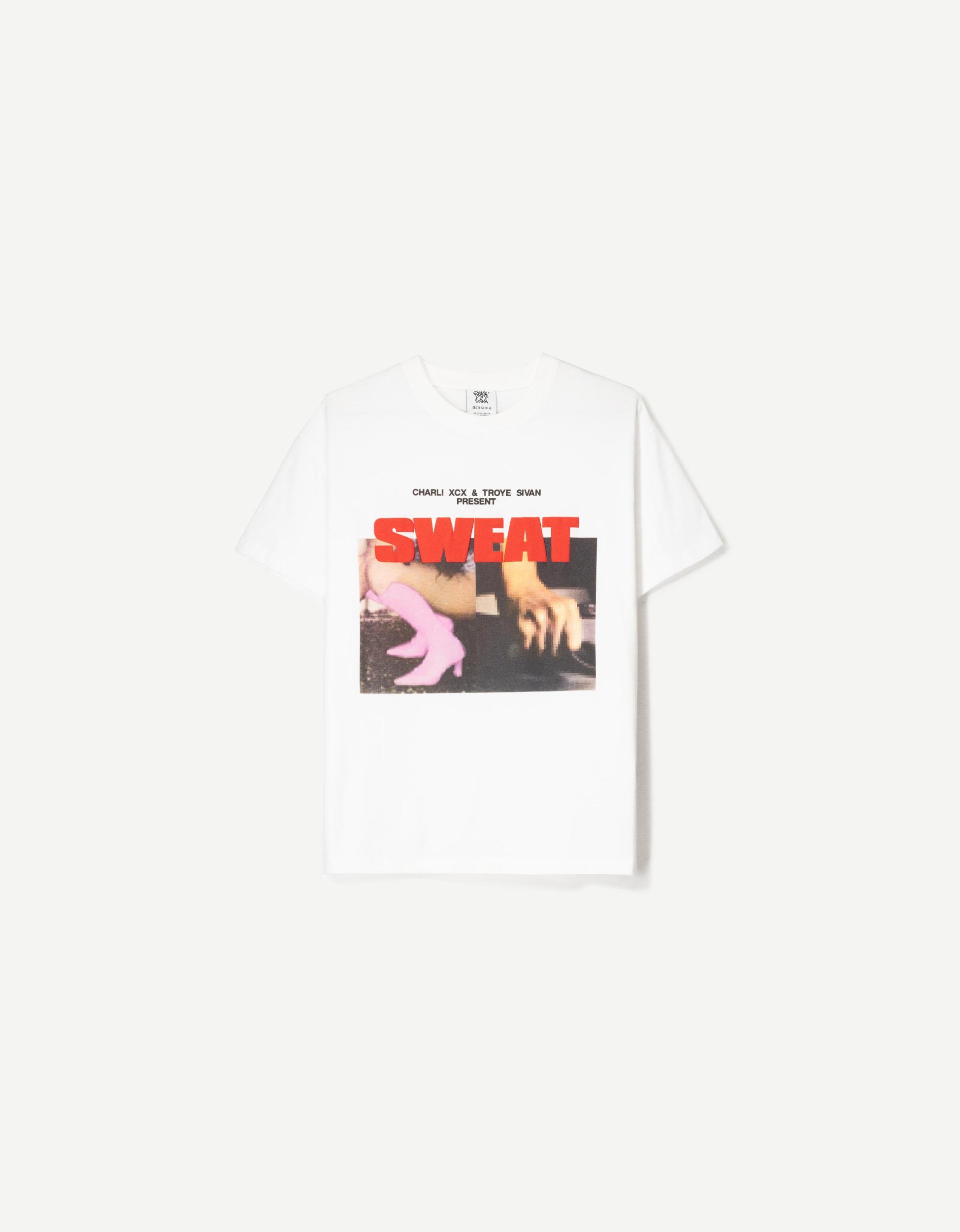 Sweat Charli xcx & Troye Sivan short sleeve T-shirt Product Image