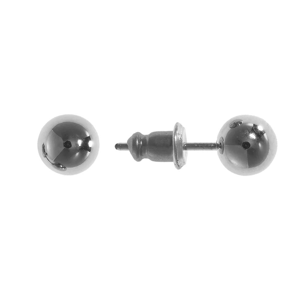 Napier Ball Stud Earrings, Women's, Silver Tone Product Image