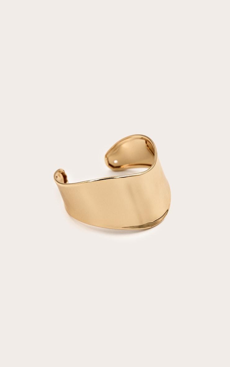 Gold Angled Asymmetric Cuff Product Image
