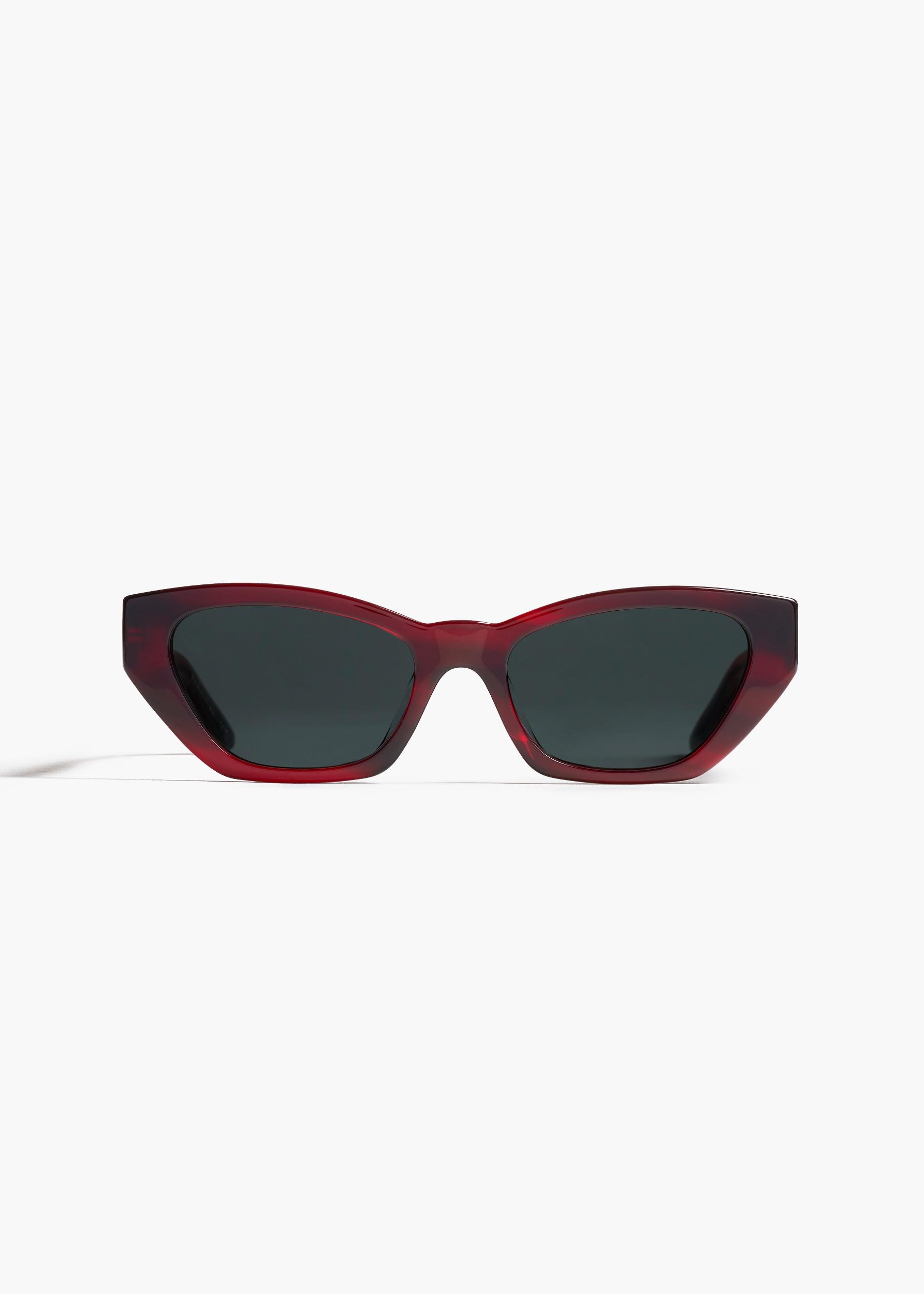 KHAITE x Oliver Peoples 1961C in Bordeaux Bark and Grey Product Image