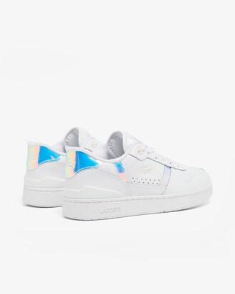 Women's T-Clip Set Leather Sneakers Product Image