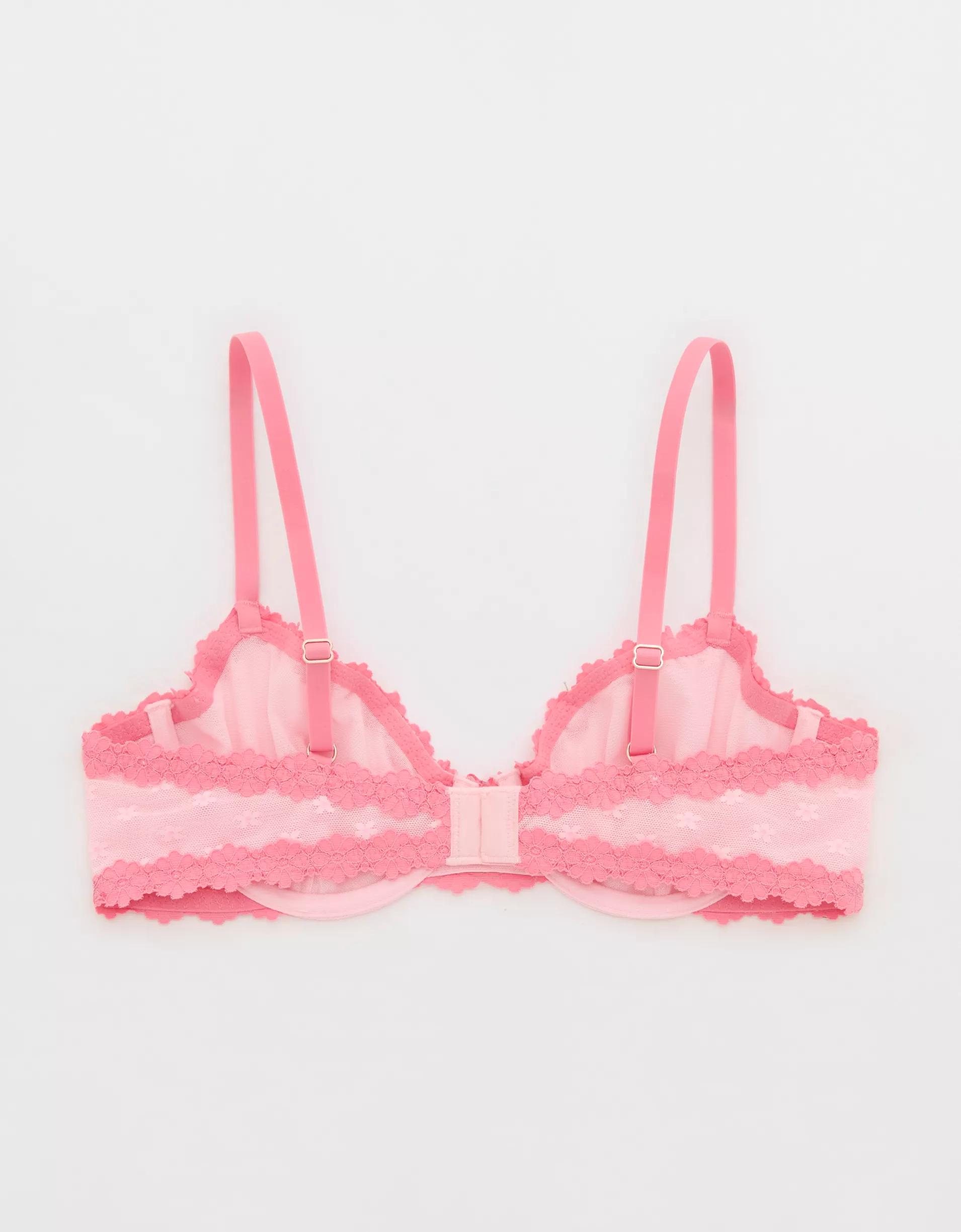 Show Off Daisy Mesh Unlined Bra Women's Product Image