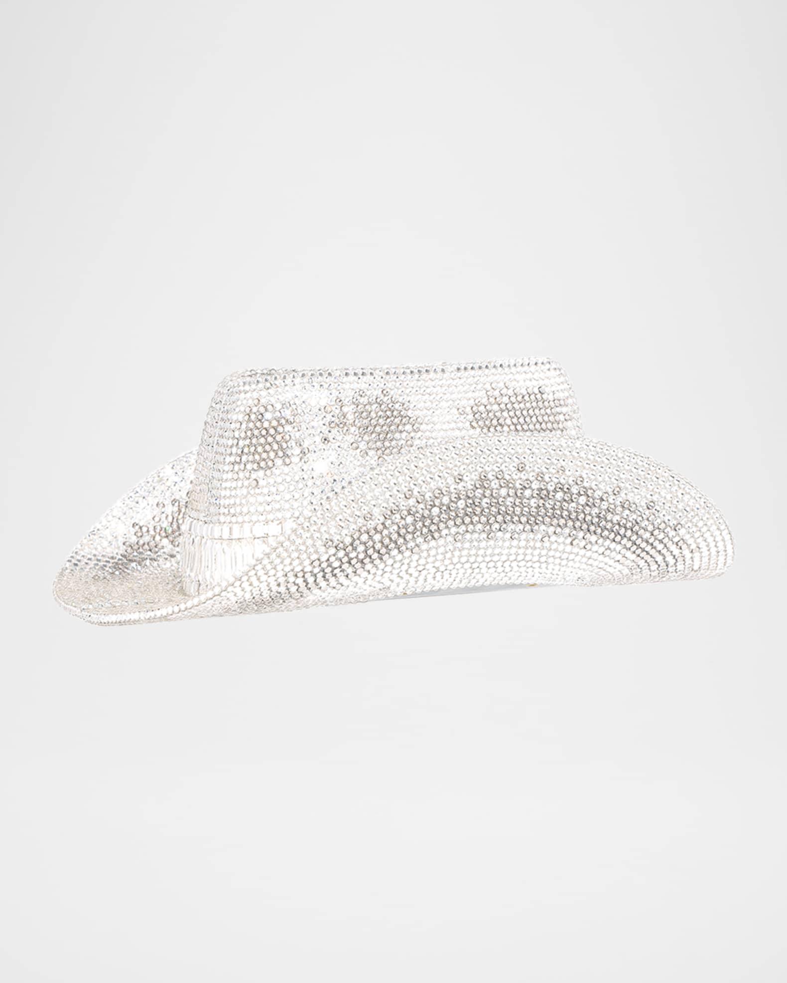 Crystal Cowboy Hat Clutch Bag Product Image