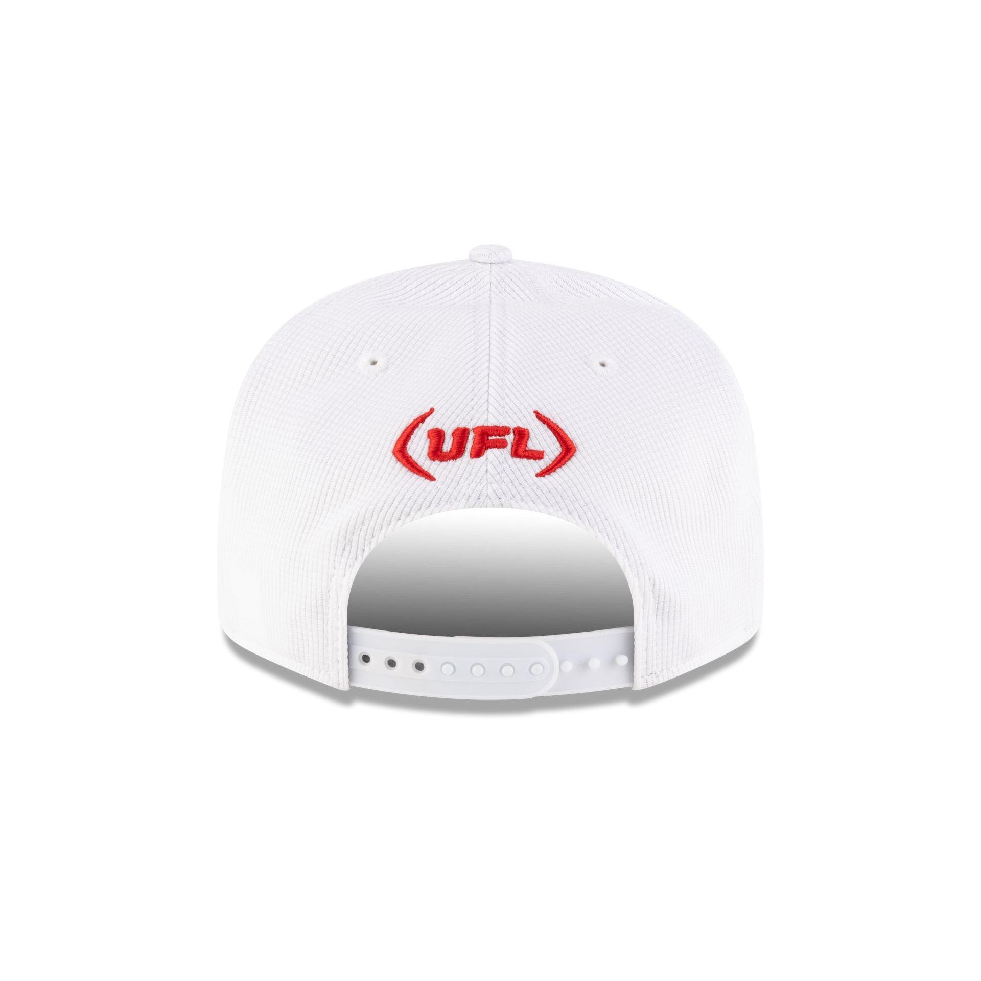 DC Defenders White 9FIFTY Snapback Hat Male Product Image