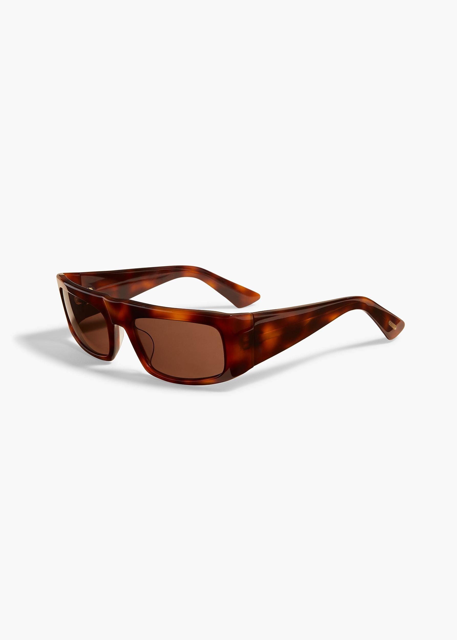 KHAITE x Oliver Peoples 1979C in Dark Mahogany and Brown Product Image
