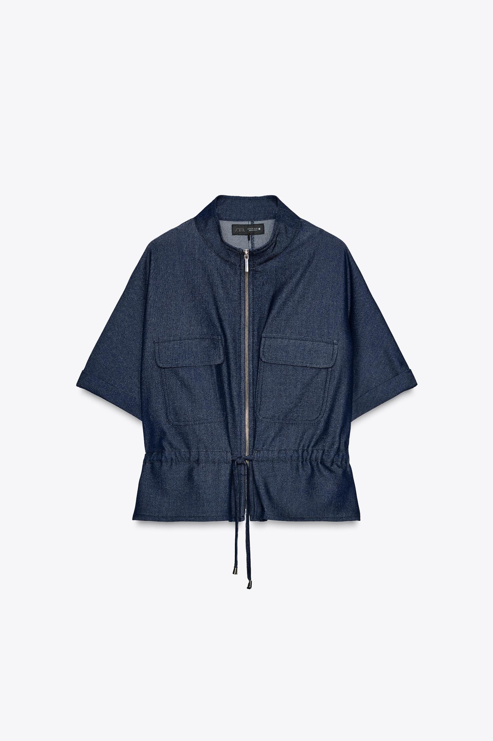 DRAWSTRING SAFARI SHIRT Product Image