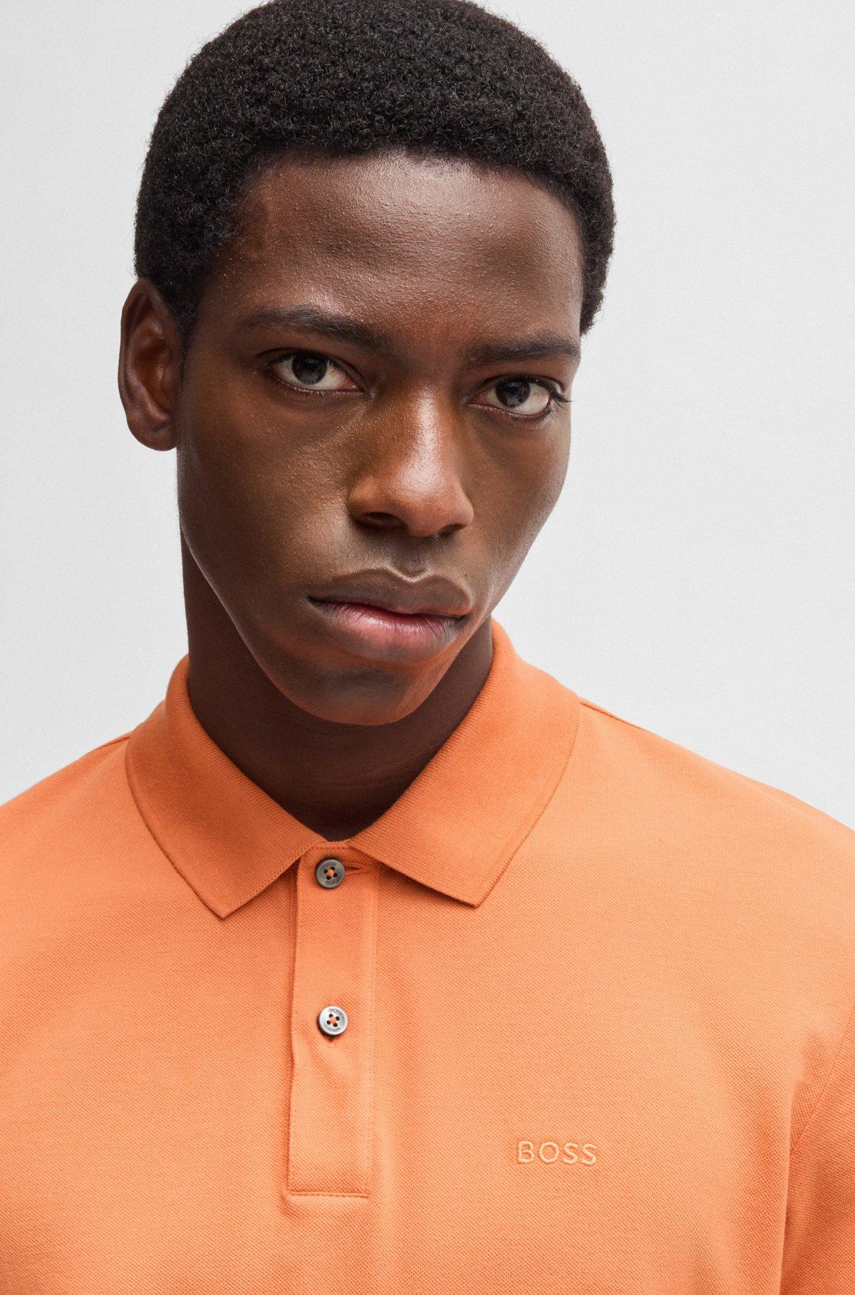 Pallas logo-detail polo shirt in cotton piqué Product Image