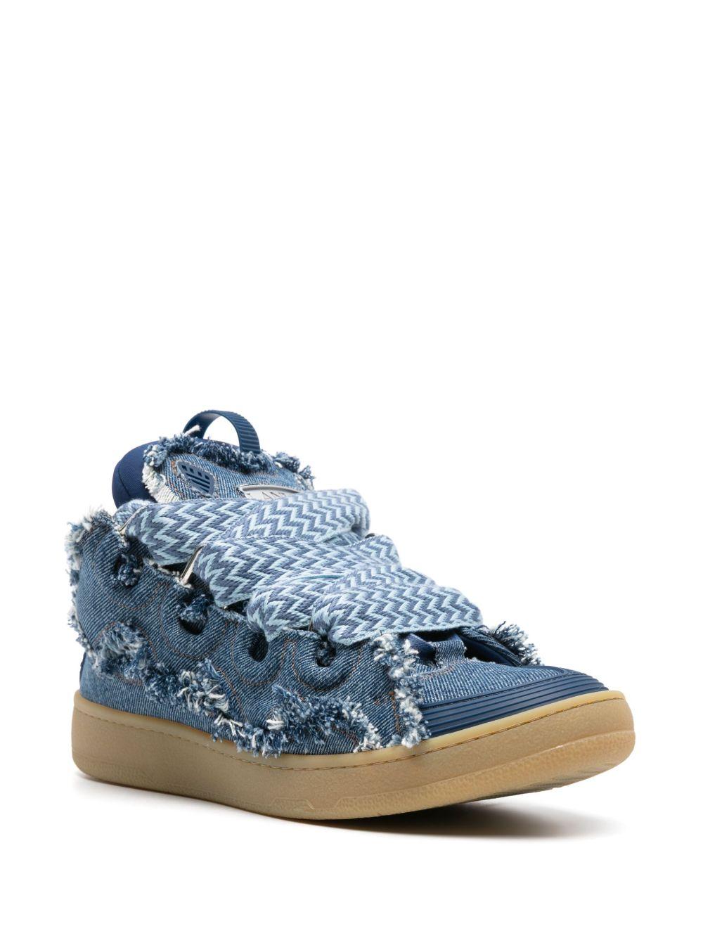 Curb denim sneakers Product Image