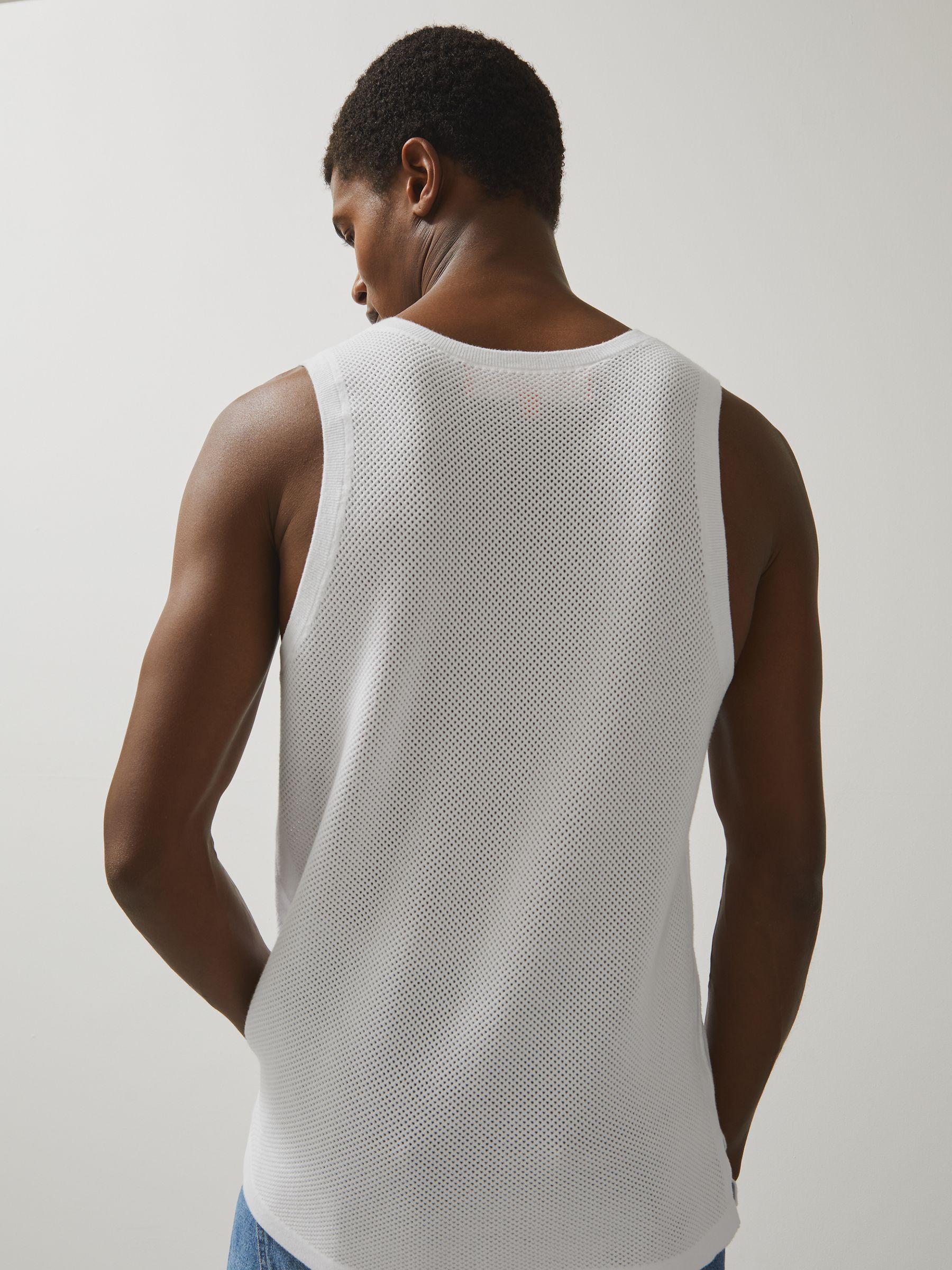 McLaren F1 Team Speedmark Knit Vest in White Product Image