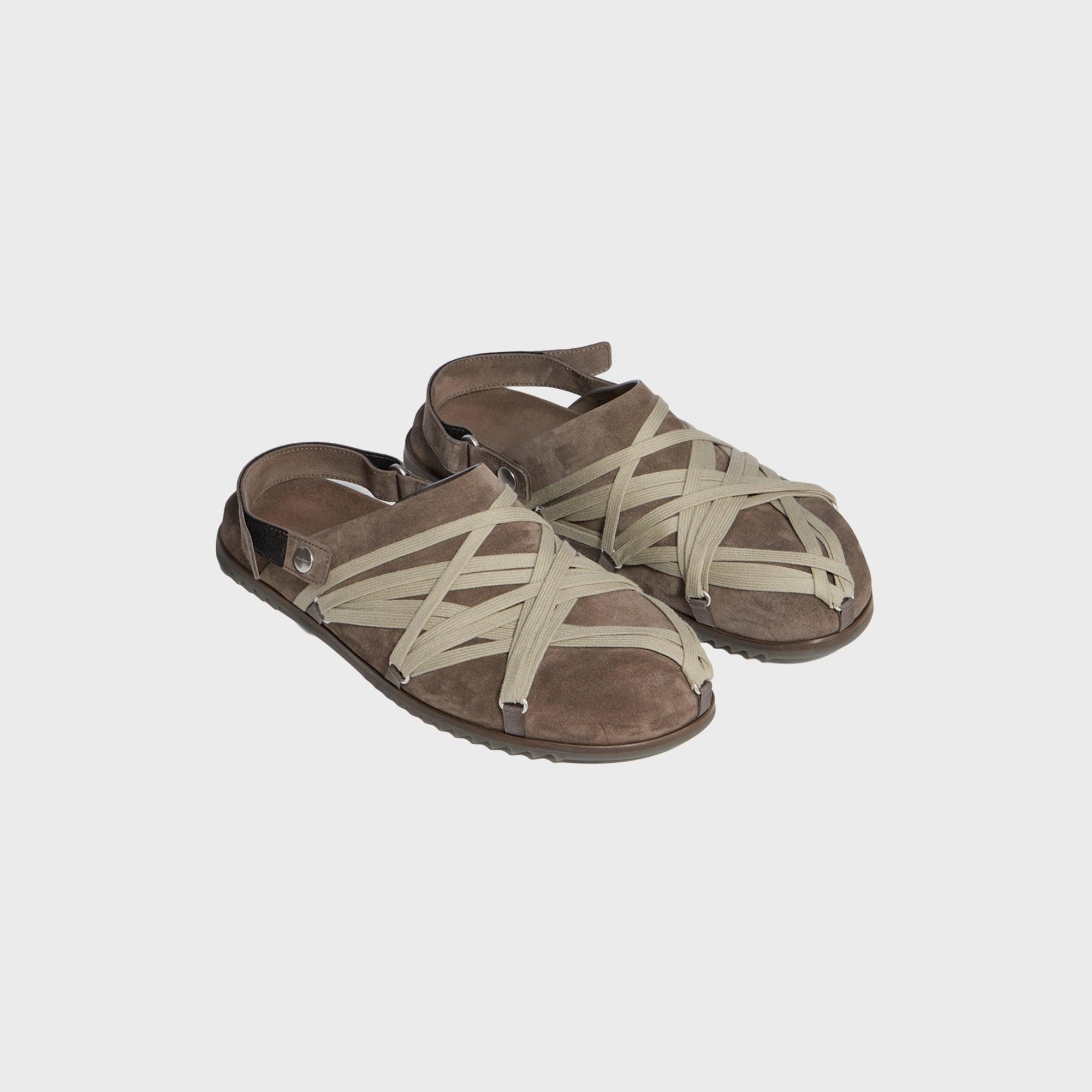 Rick Owens Megalace Mules - Granola Dust Male Product Image