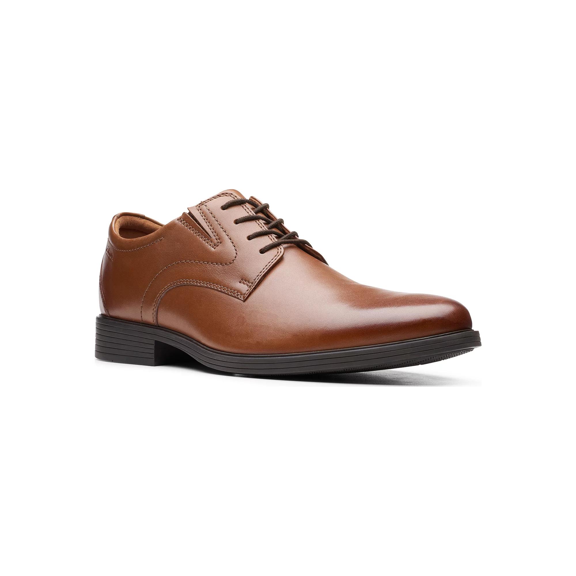 Clarks® Whiddon Plain Men's Leather Oxford Shoes,  Product Image