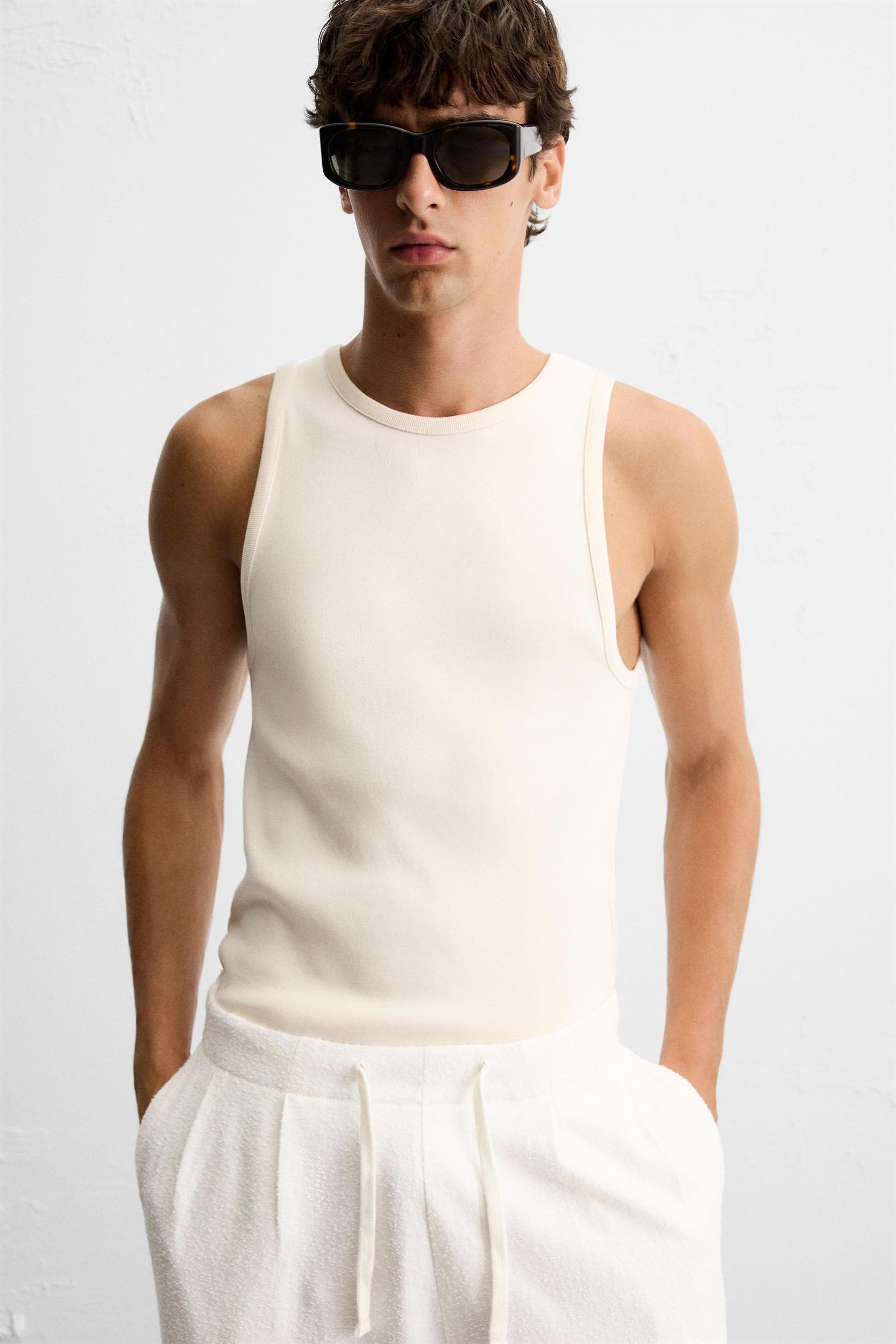 RIBBED TANK TOP Product Image