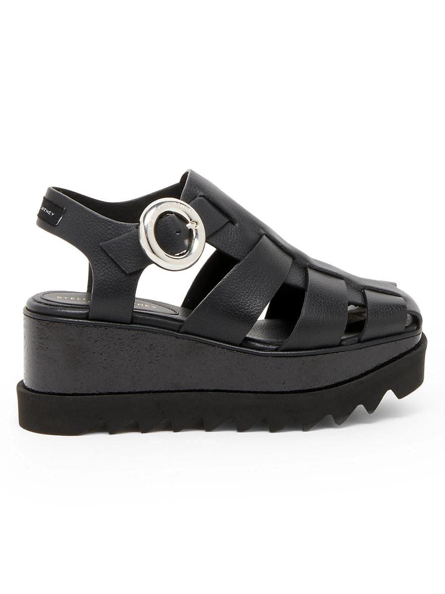 Womens Elyse 70MM Textured Platform Sandals Product Image