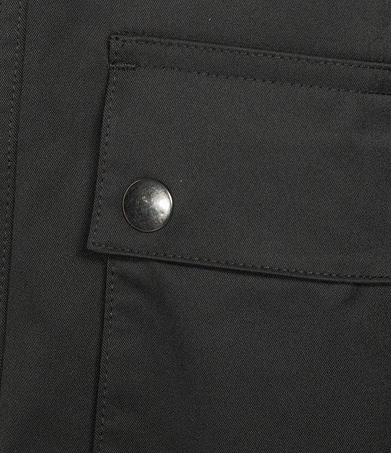 Antonio Melani Collared Long Sleeve Zip Front Chore Jacket Product Image