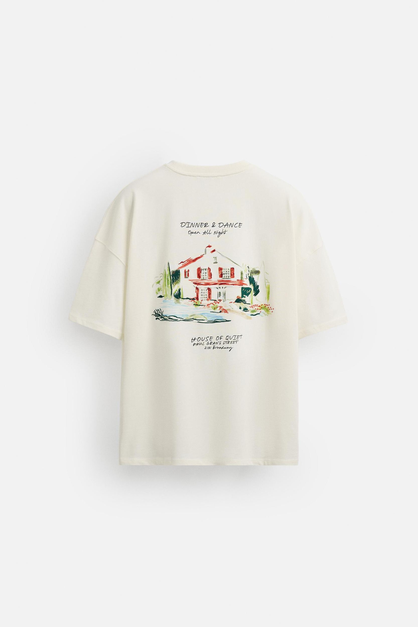 HEAVY WEIGHT COMBINED PRINT T-SHIRT Product Image