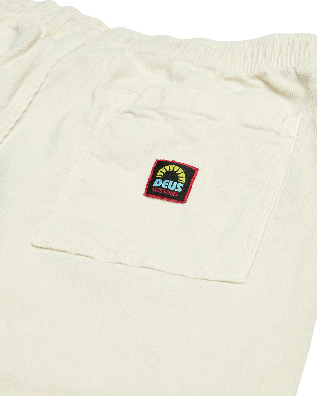 Infinity Cord Beach Short - Dirty White Product Image