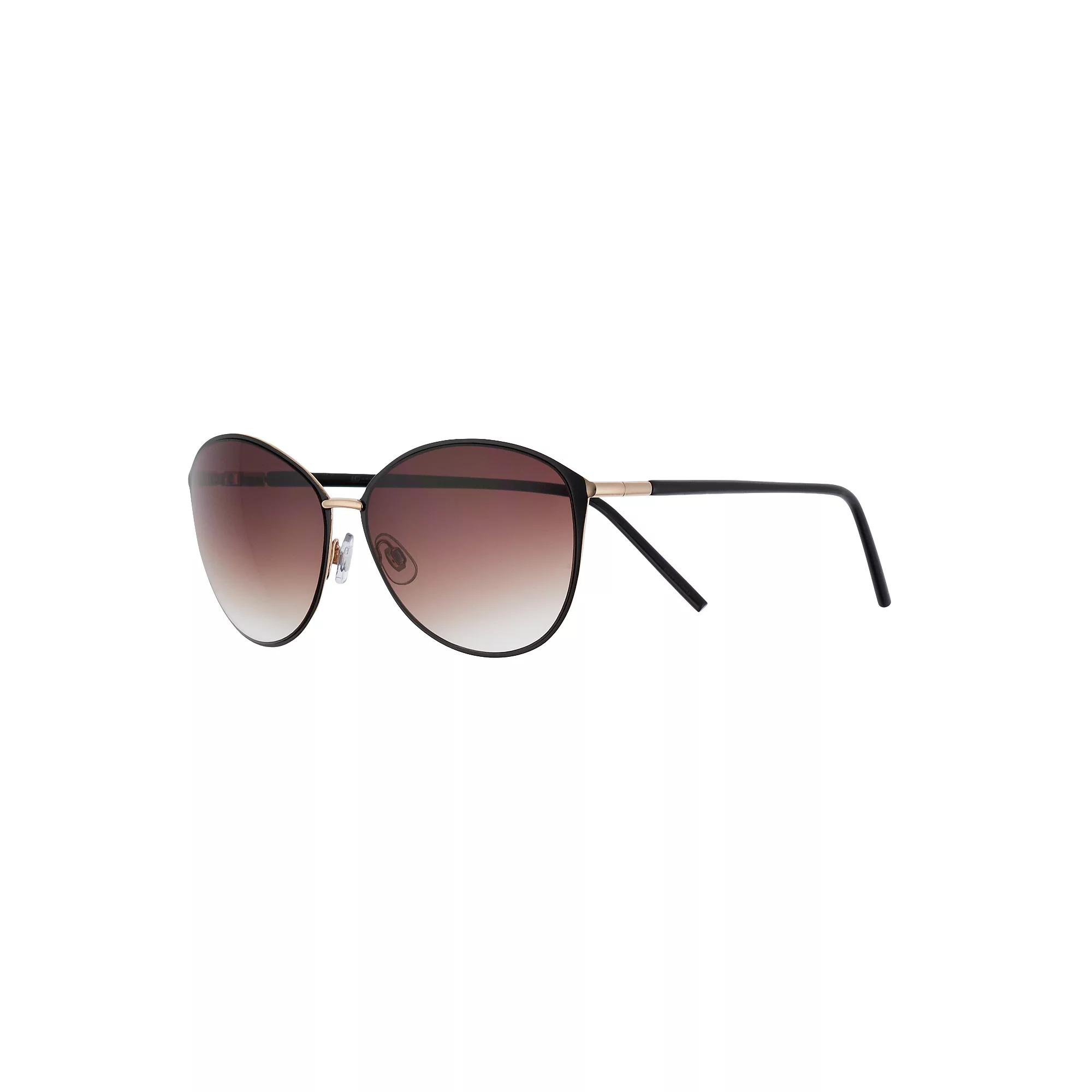 Womens LC Lauren Conrad 62mm Macie Gradient Cat Eye Sunglasses Product Image