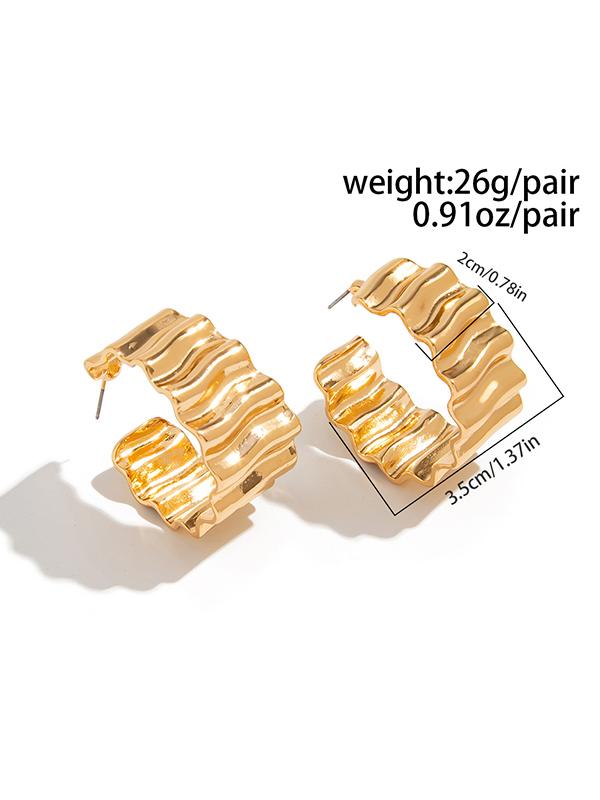 Geometric Drop Earrings Product Image