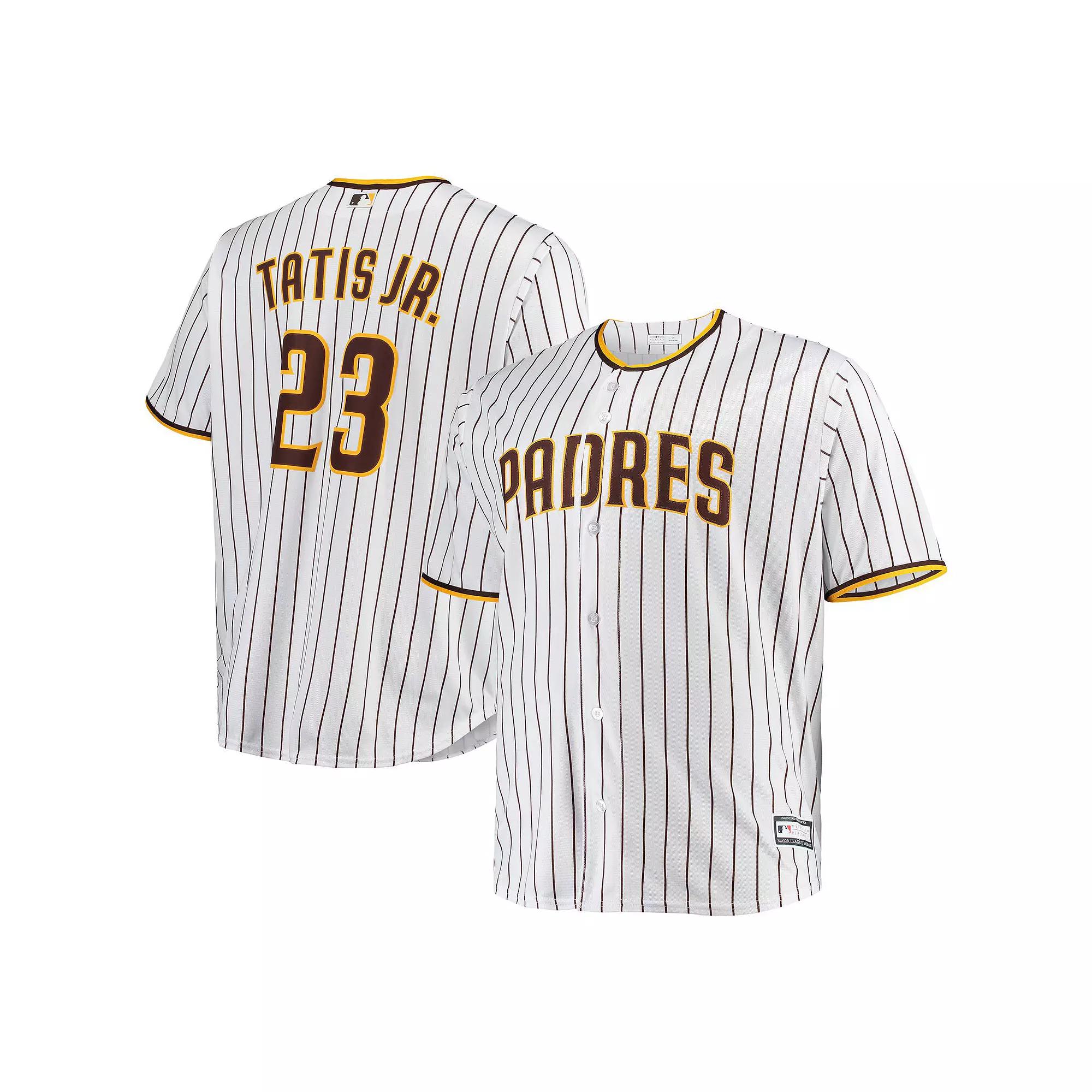 Men's Fernando Tatis Jr. White San Diego Padres Big & Tall Replica Player Jersey,  Product Image